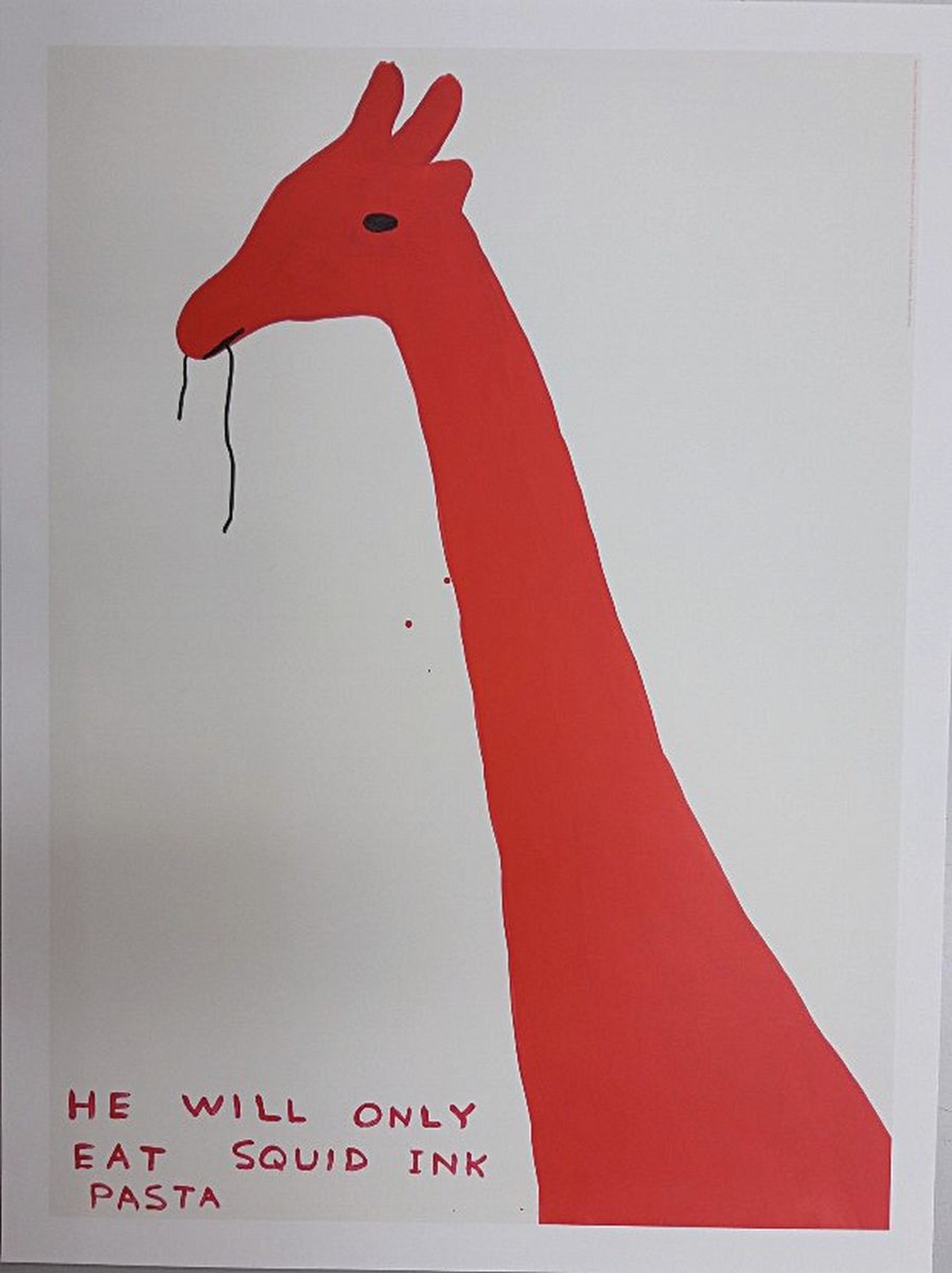 Detail m: David Shrigley, 4 Poster/Multiple, unsign., je ca. 80x60 cm