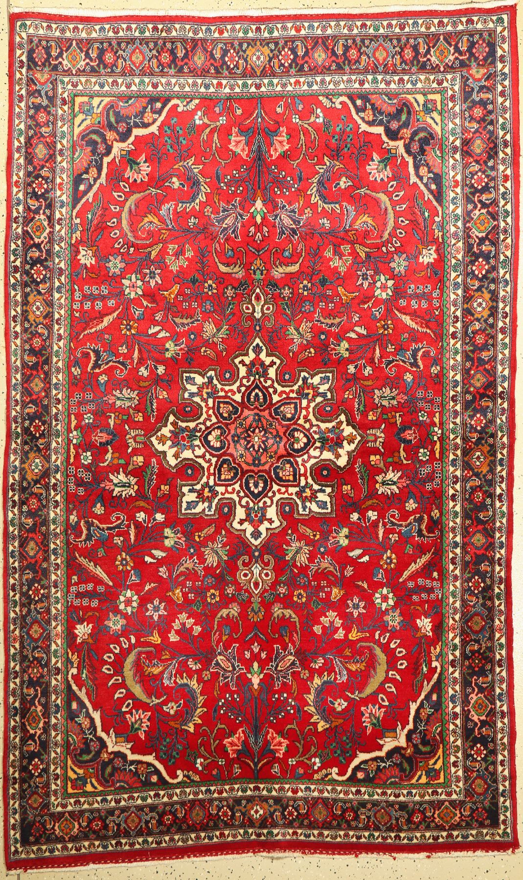 Bidjar alt, Persien, ca. 50 Jahre, Wolle auf Baumwolle, ca. 223 x 137 cm, EHZ: 2