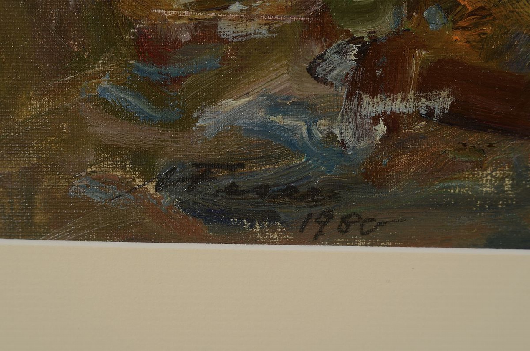 Detail a: Albert Feser, 1901 Ojendorf - 1993 Hamburg, Studium an der Landeskunstschule Hamburg, seit 1949 schloss er sich mit den Malern Fritz Düsiong, Adolf ...