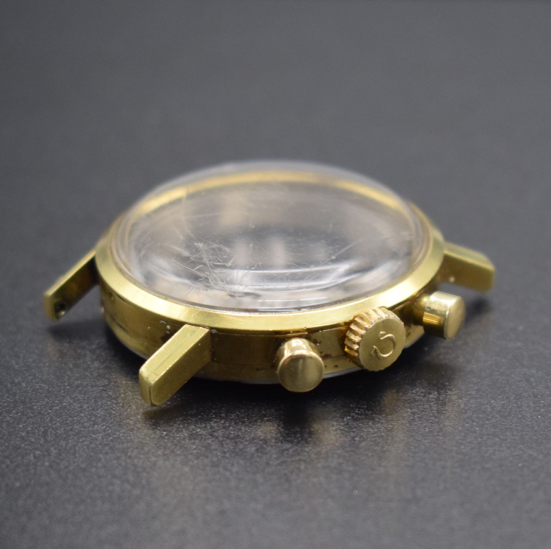 Detail f: OMEGA Konvolut für Ref. 105.005-65 / Kal. 321, Schweiz um 1965, verg. Geh., mit orig. Krone, Drücker, silb. orig. Seamaster Zifferbl. & Zeigersatz, ...