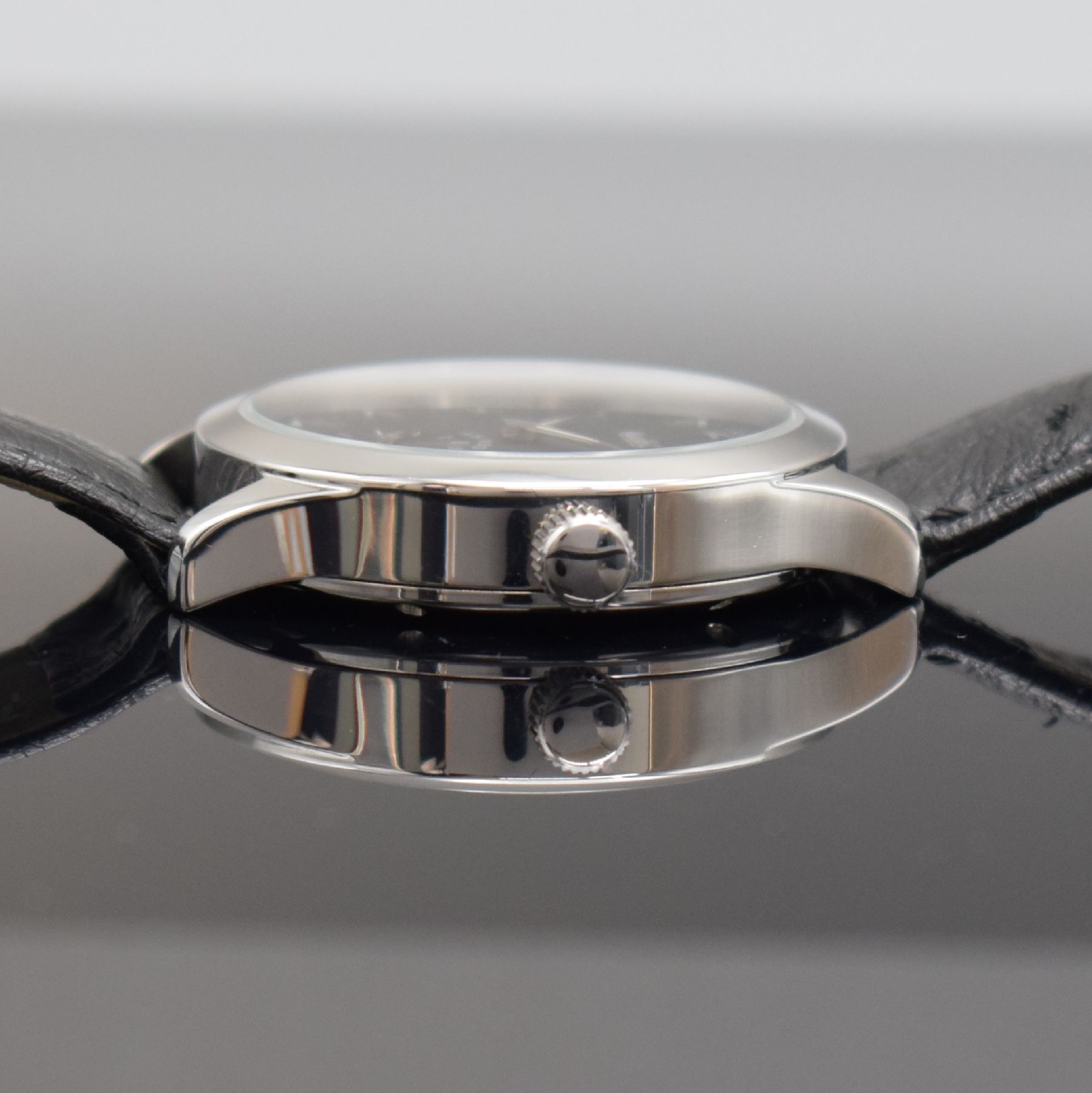 Detail c: MARCELLO C limitierte Herrenarmbanduhr mit Kal. AS 1130, Schweiz um 2005, limitierte Auflage v. 222 Stück, beids. vergl. Edelstahlgeh., Boden 6-fach ...
