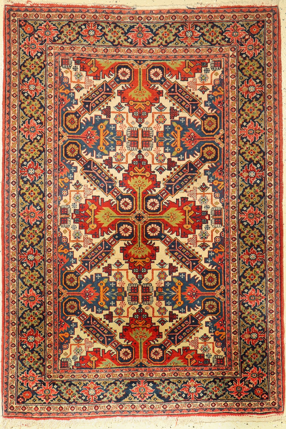 Sarogh alt (Seychor Design), Persien, ca. 60 Jahre, Wolle auf Baumwolle, ca. 152 x 103 cm, EHZ: 4