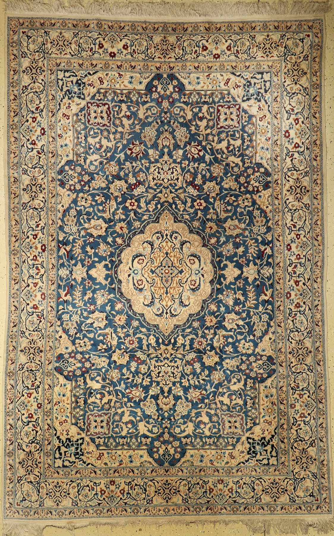 Nain, Persien, ca. 40 Jahre, Wolle auf Baumwolle, ca. 310 x 204 cm, EHZ: 2-3