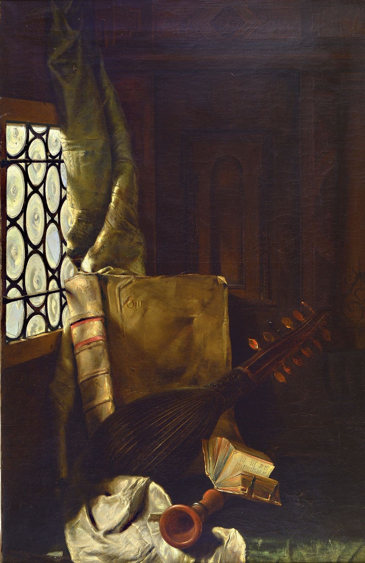 Münchener Maler, datiert 1882, Stillleben nach Vorbild der niederländischen Meister des 17. Jh., Öl/Lwd, unleserlich signiert, bezeichnet und dat. ...