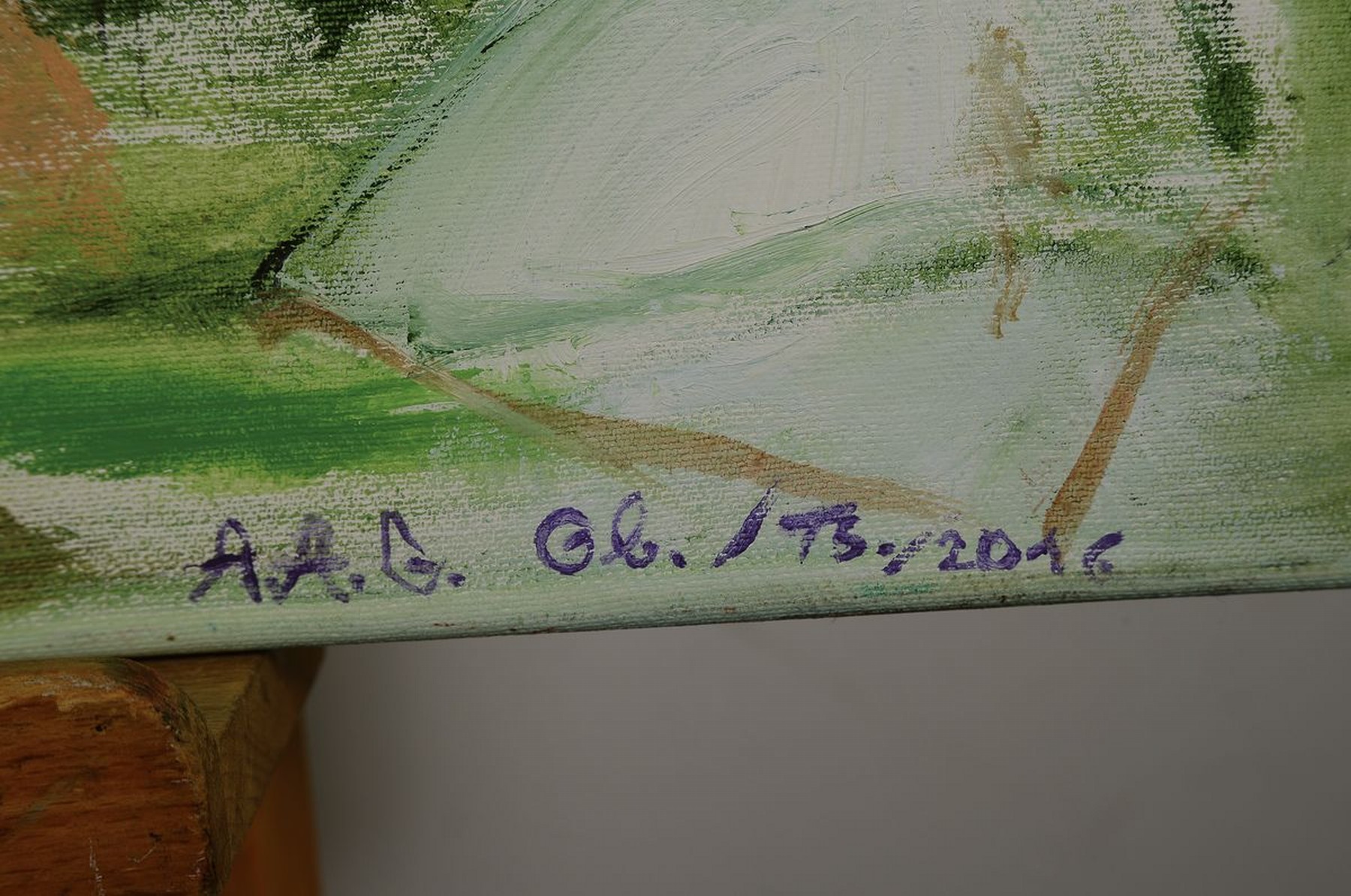Detail a: Angelina Androvic Gradisnik, geb. 1937 Cajnice/Jugoslawien, Studium an der Kunsthochschule Belgrad, Hier: "Junger Schriftsteller", re. ...