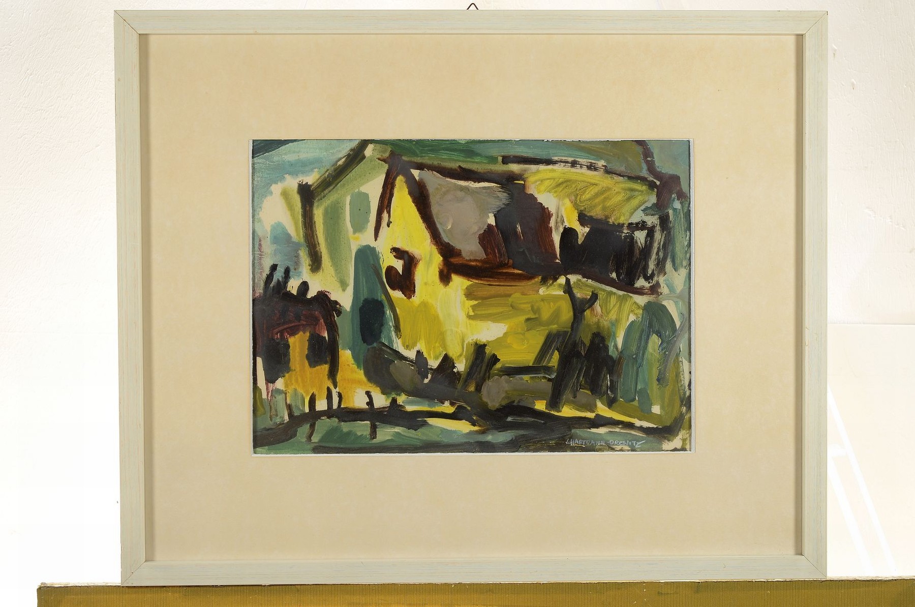 Detail k: Hermann Hartmann-Drewitz, 1879 Berlin - 1966 Eutin, der Künstler war Mitglied der Berliner Sezession, ab 1918 auf Usedom-Wollin, nach dem Krieg ...
