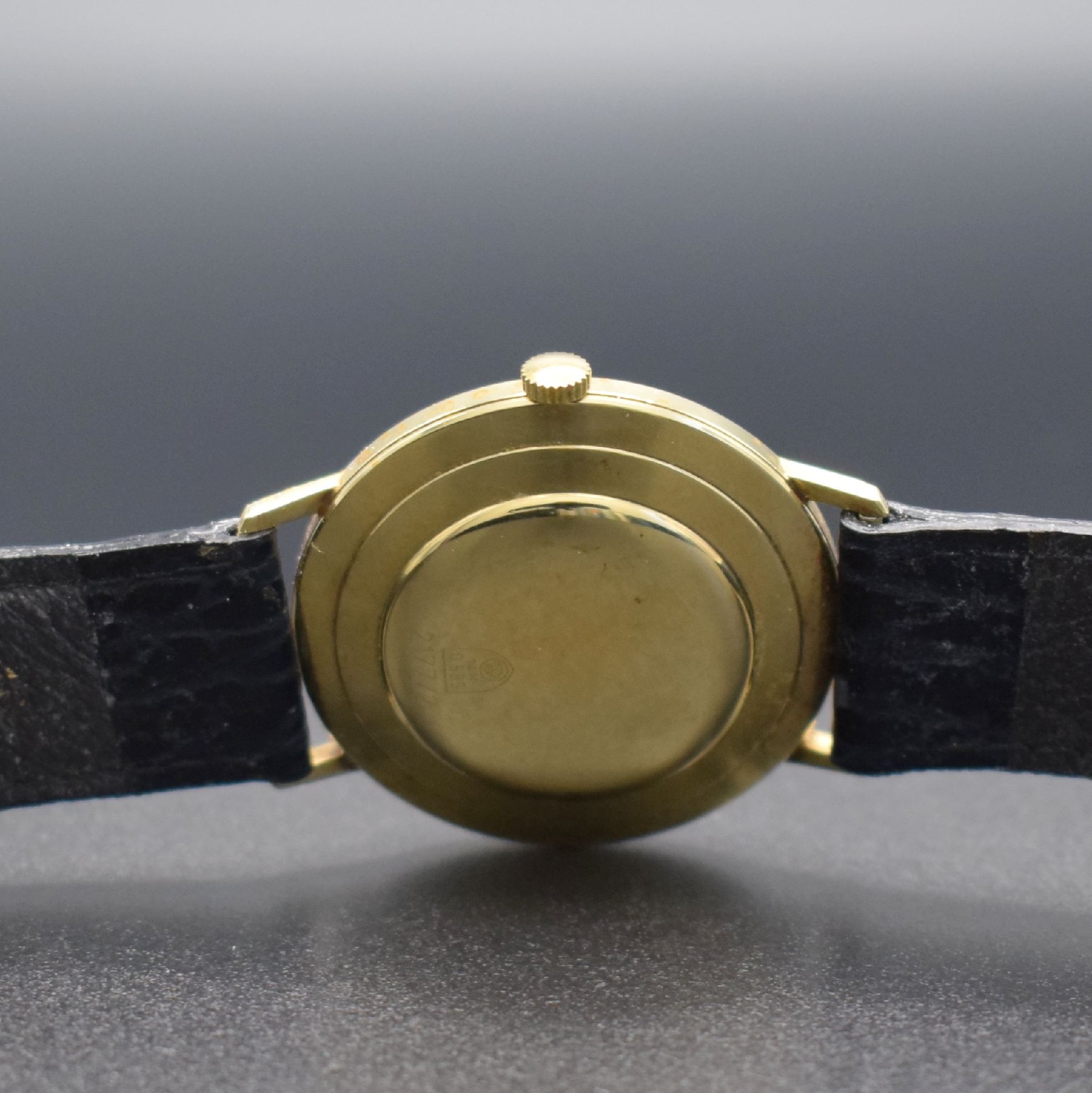 Detail d: Konvolut 2 BERGANA Herrenuhren in GG 585/000 & 1 x JUNGHANS Meister vergoldet, Deutschland um 1960, Handaufzug/Automatik, gedr. Geh., silb. ...