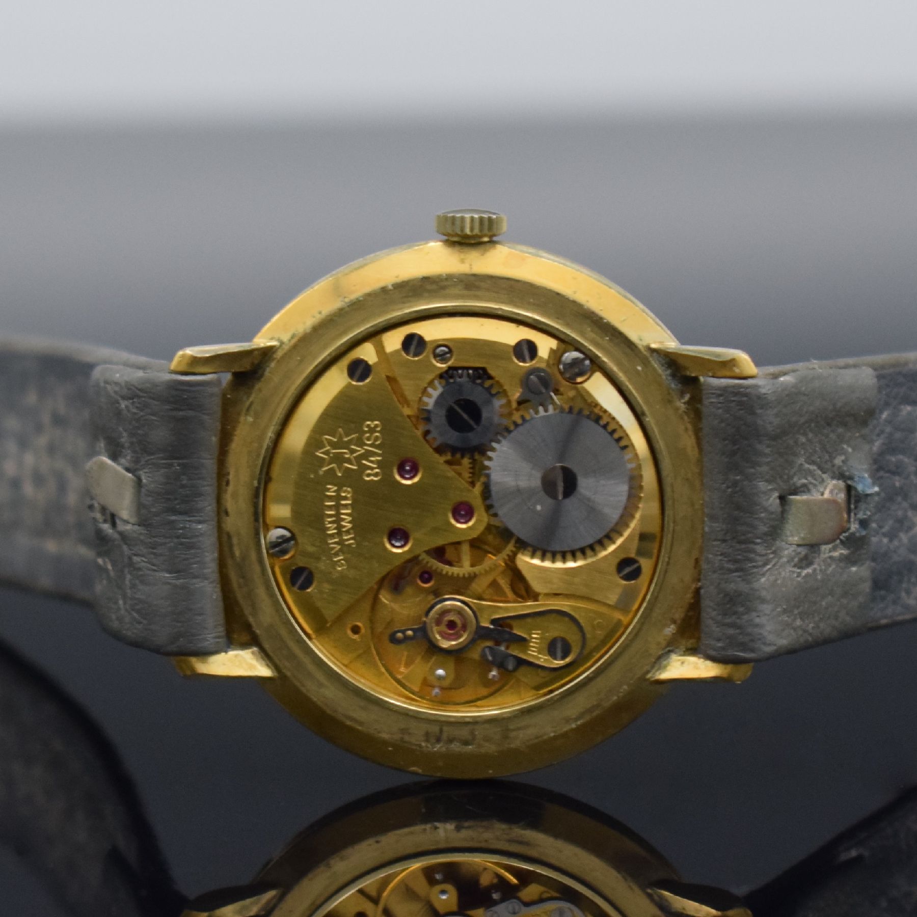 Detail n: Konvolut 2 BERGANA Herrenuhren in GG 585/000 & 1 x JUNGHANS Meister vergoldet, Deutschland um 1960, Handaufzug/Automatik, gedr. Geh., silb. ...