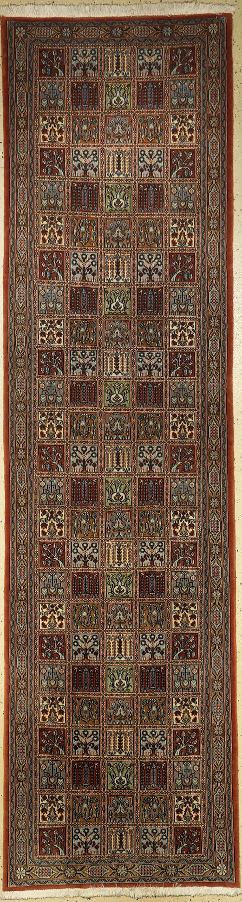 Ghom Kork, Persien, ca. 50 Jahre, Korkwolle, ca. 290 x 77 cm, EHZ: 2