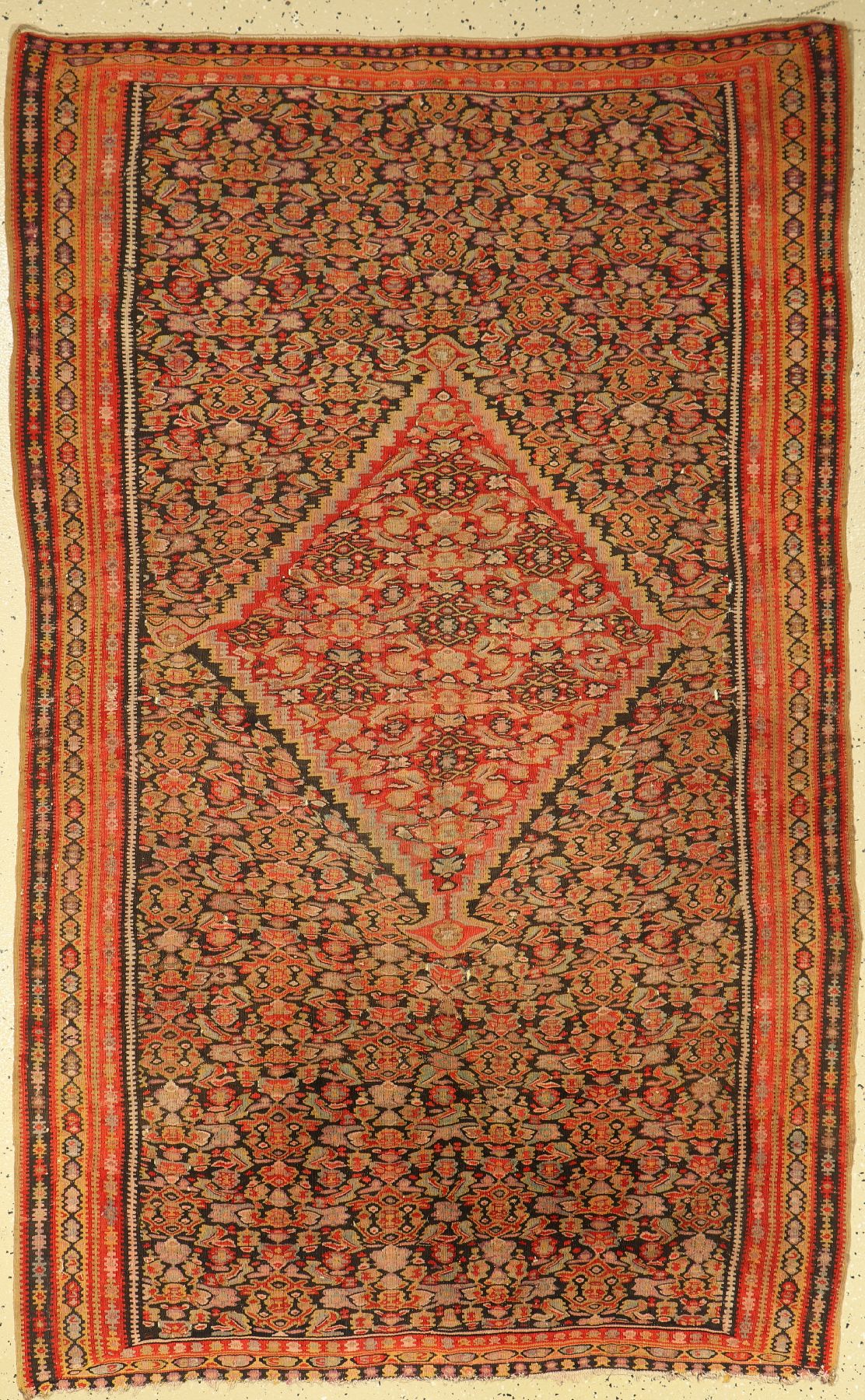 Senneh Kelim altik, Persien, um 1920, Wolleauf Wolle, ca. 194 x 120 cm, EHZ: 3