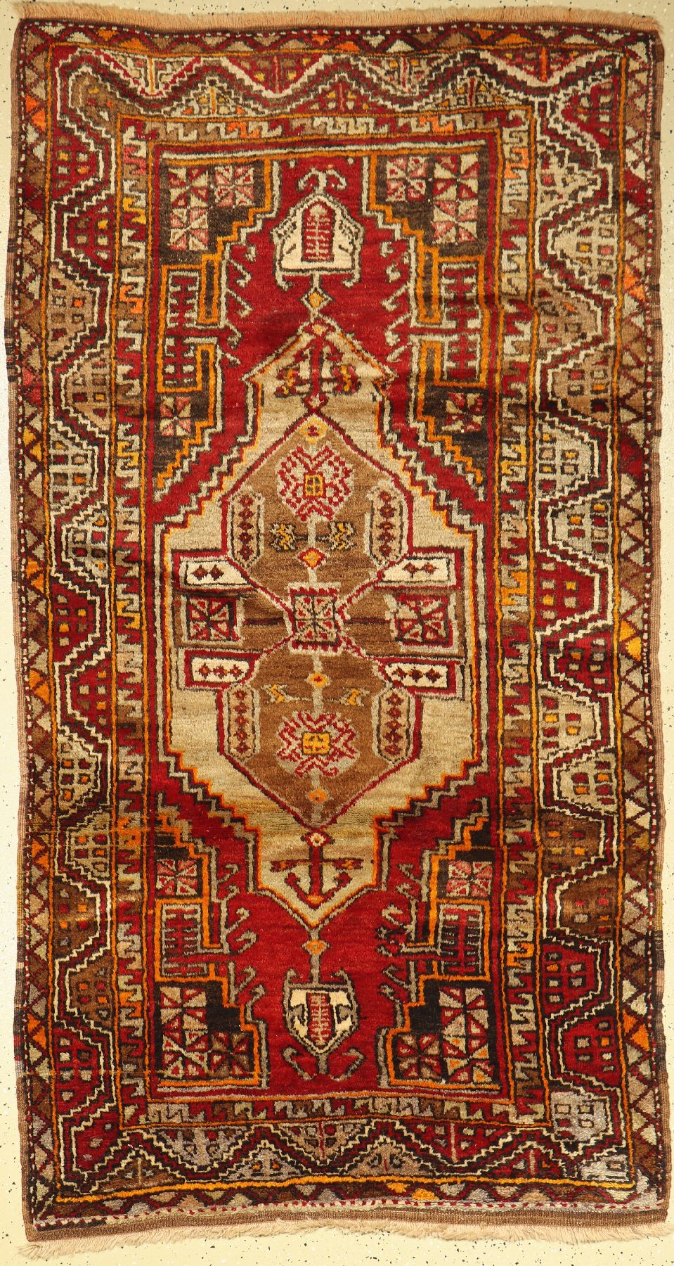 Karapinar Alt, Türkei, um 1930, Wolle auf Wolle, ca. 210 x 115 cm, (gereinigt), EHZ: 2-3