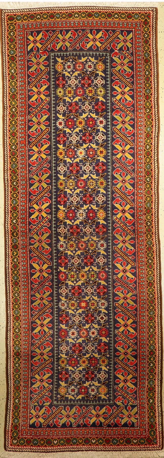Konya alt, Türkei, um 1950, Wolle auf Wolle, ca. 318 x 110 cm, EHZ: 2, (neue Fransen)