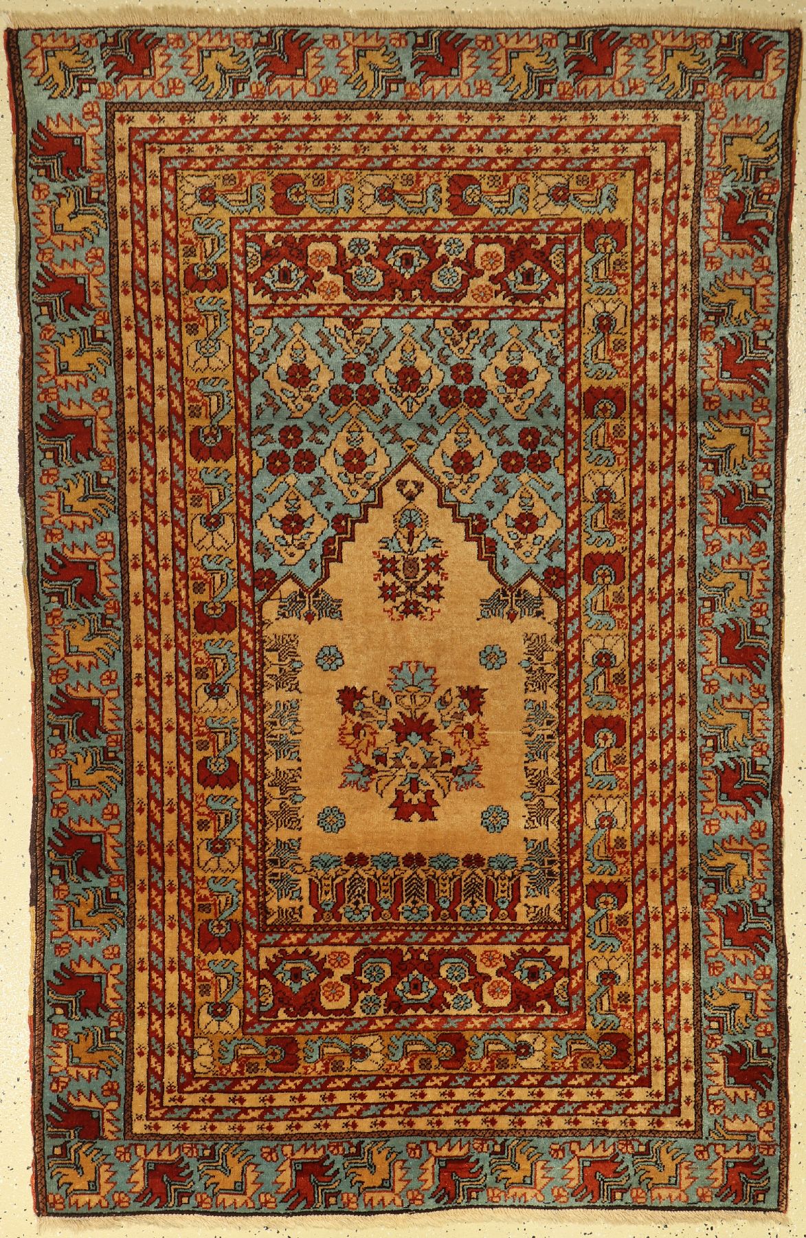 Kula alt, Türkei, um 1930, Wolle auf Wolle,ca. 180 x 115 cm, EHZ: 2