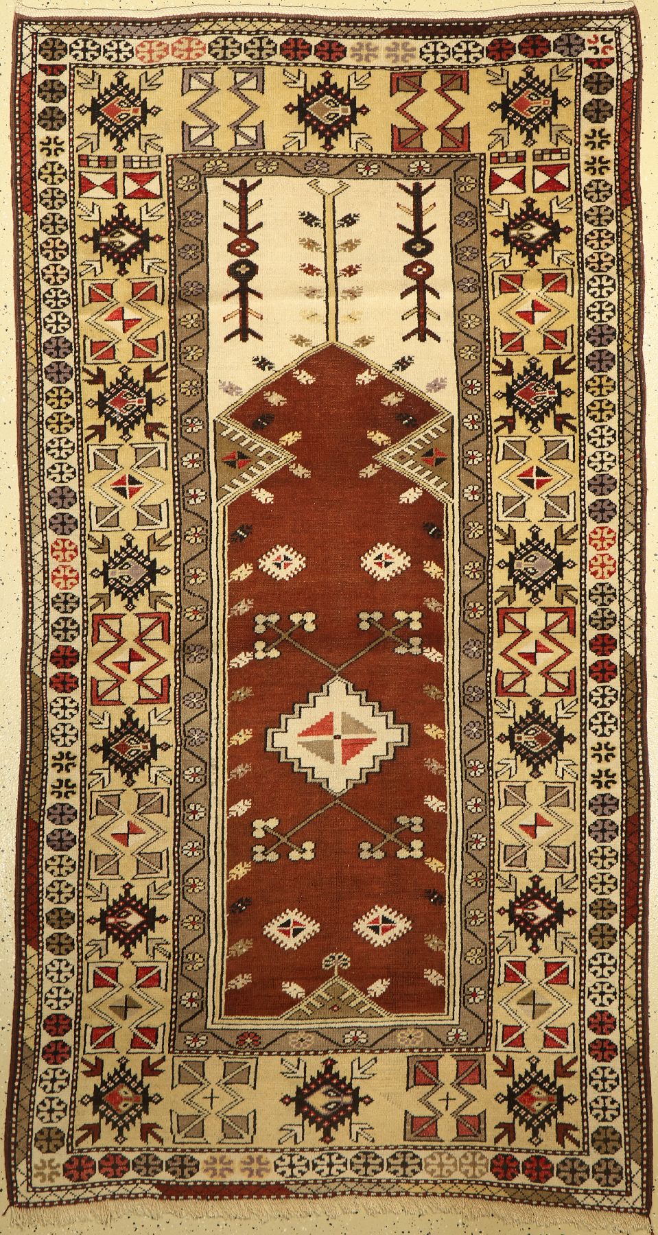 Melas alt, Türkei, um 1950, Wolle auf Wolle, ca. 240 x 128 cm, EHZ: 3