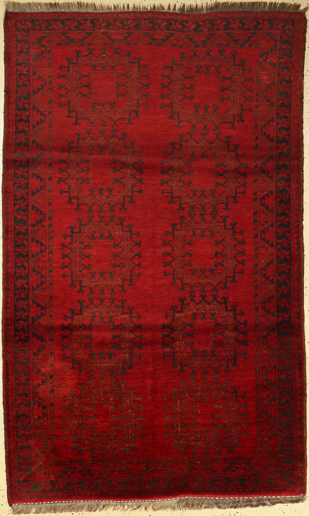 Ersari antik, Afghanistan, um 1920, Wolle auf Wolle, ca. 205 x 126 cm, EHZ: 2-3