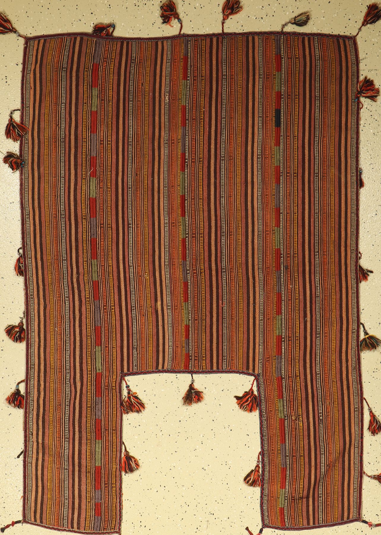 Afschar Pferdedecke alt, Persien, ca. 50 Jahre, Wolle auf Wolle, ca. 171 x 120 cm, EHZ:2