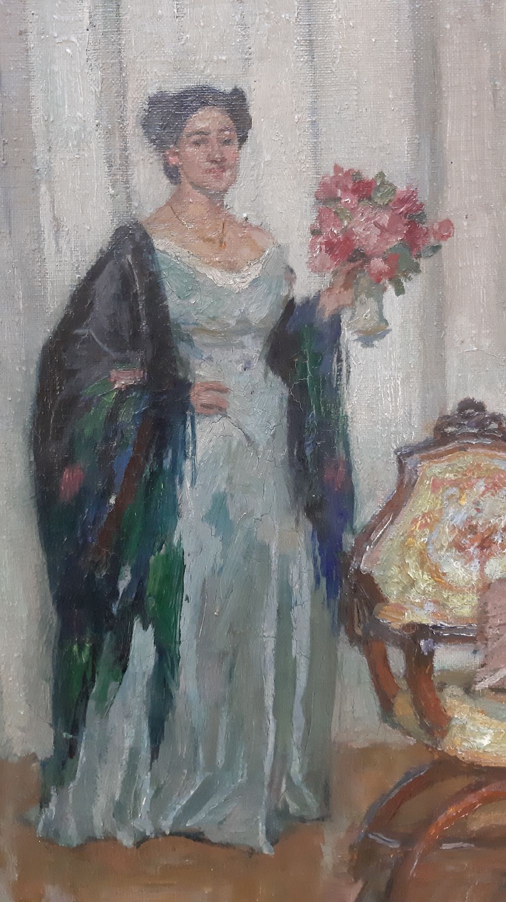 Detail c: Ferdinand Dorsch, 1875 Fünfkirchen/Ungarn-1938 Dresden, Studium an der Akademie Dresden, Meisterschüler von G. Kuehl, 1898 Umzug nach Wien, 1901 ...