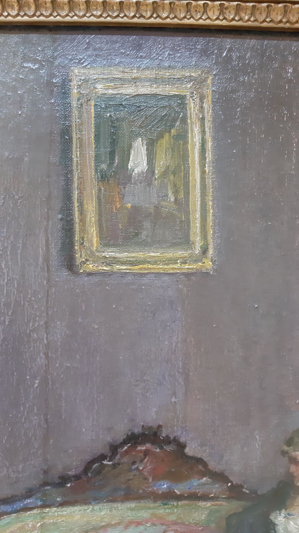 Detail e: Ferdinand Dorsch, 1875 Fünfkirchen/Ungarn-1938 Dresden, Studium an der Akademie Dresden, Meisterschüler von G. Kuehl, 1898 Umzug nach Wien, 1901 ...