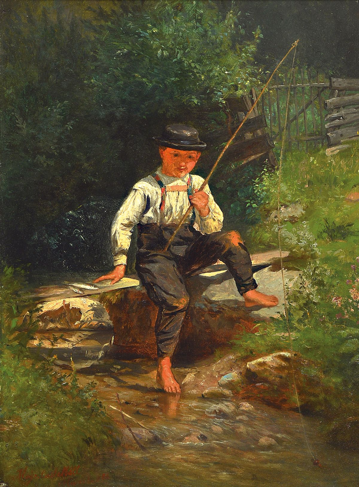 Joseph Mayr-Castelbell, 1821 Kastelbell in Südtirol-1893 München, Studium an den Akademien München und Wien, Schüler von Ferdinand Georg ...