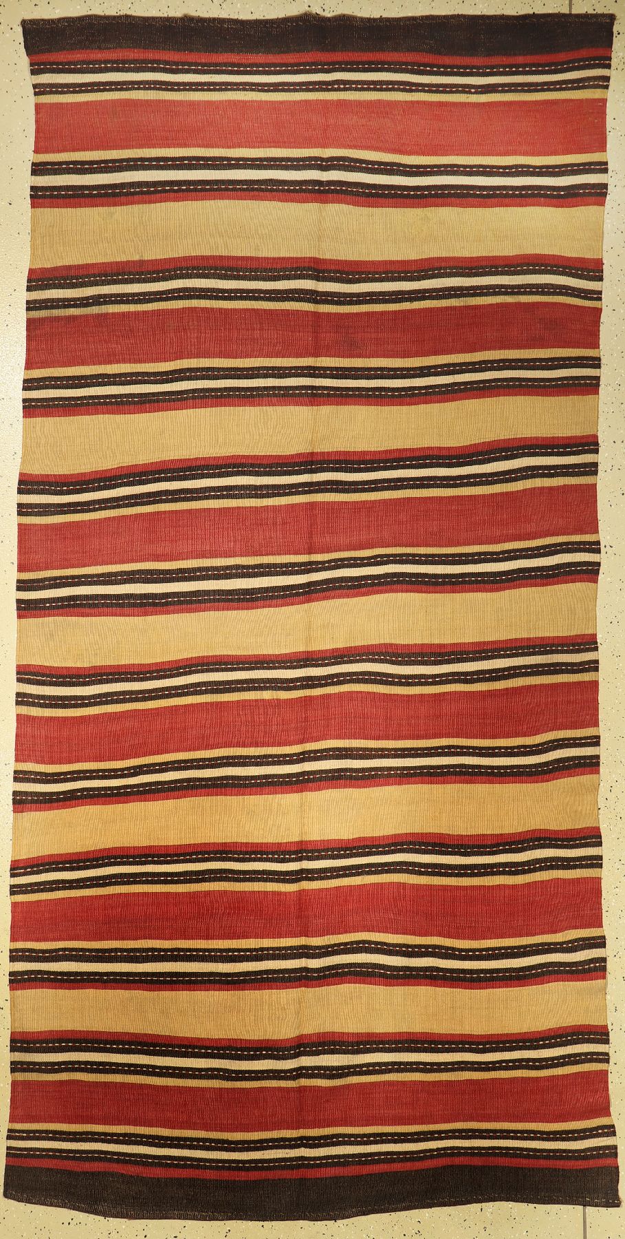 Shahsawan Kelim alt, Persien, um 1940, Wolle auf Wolle, ca. 280 x 142 cm, EHZ: 3