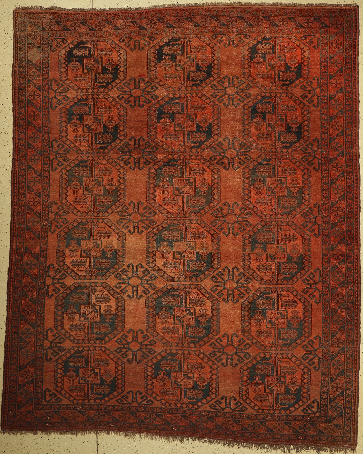 Ersari antik, Afghanistan, um 1920, Wolle auf Wolle, ca. 310 x 250 cm, EHZ: 4