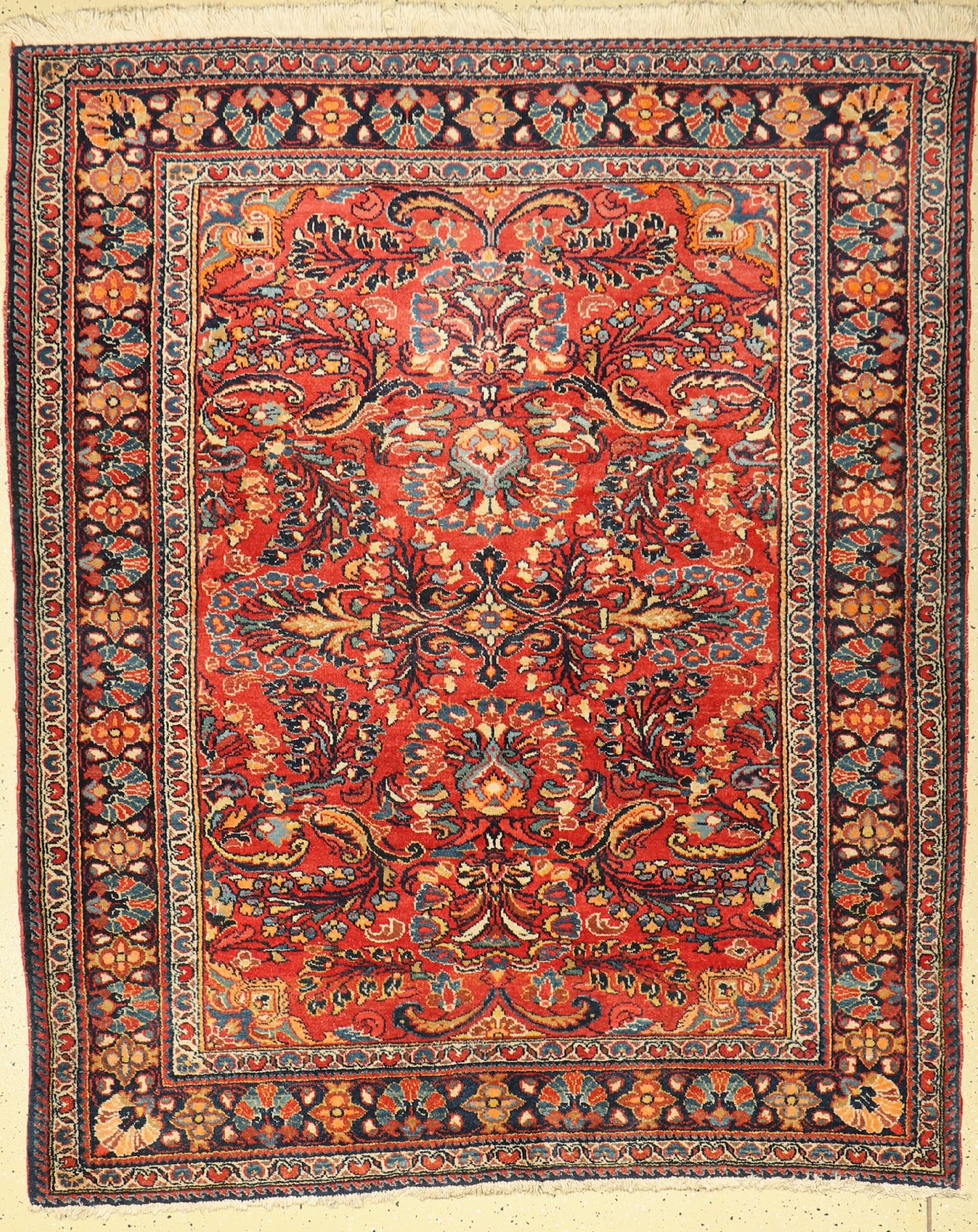 Lilian alt, Persien, um 1950, Wolle auf Baumwolle, ca. 193 x 161 cm, EHZ: 2