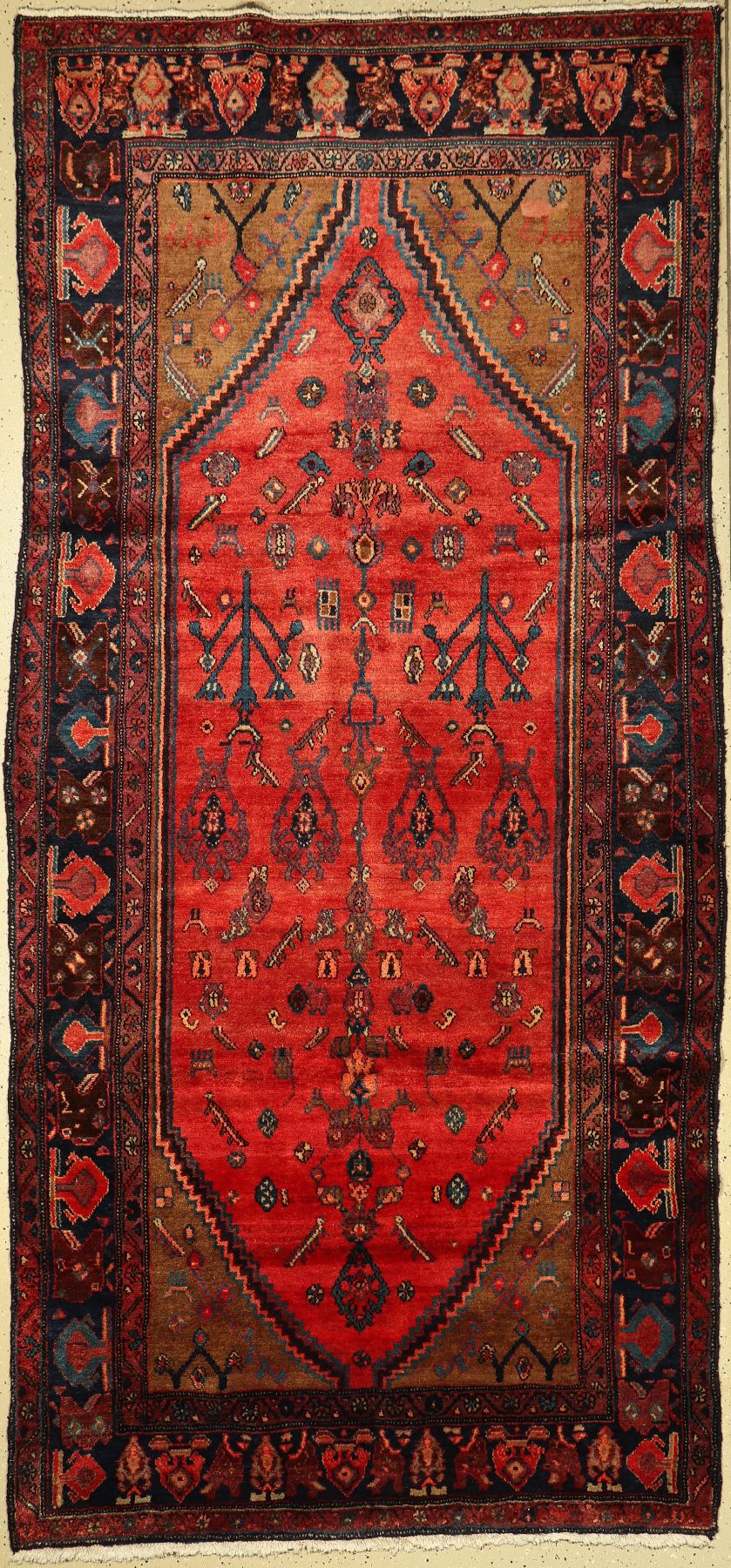 Shahsawan, Persien, ca. 60 Jahre, Wolle aufBaumwolle, ca. 317 x 149 cm, EHZ: 2-3