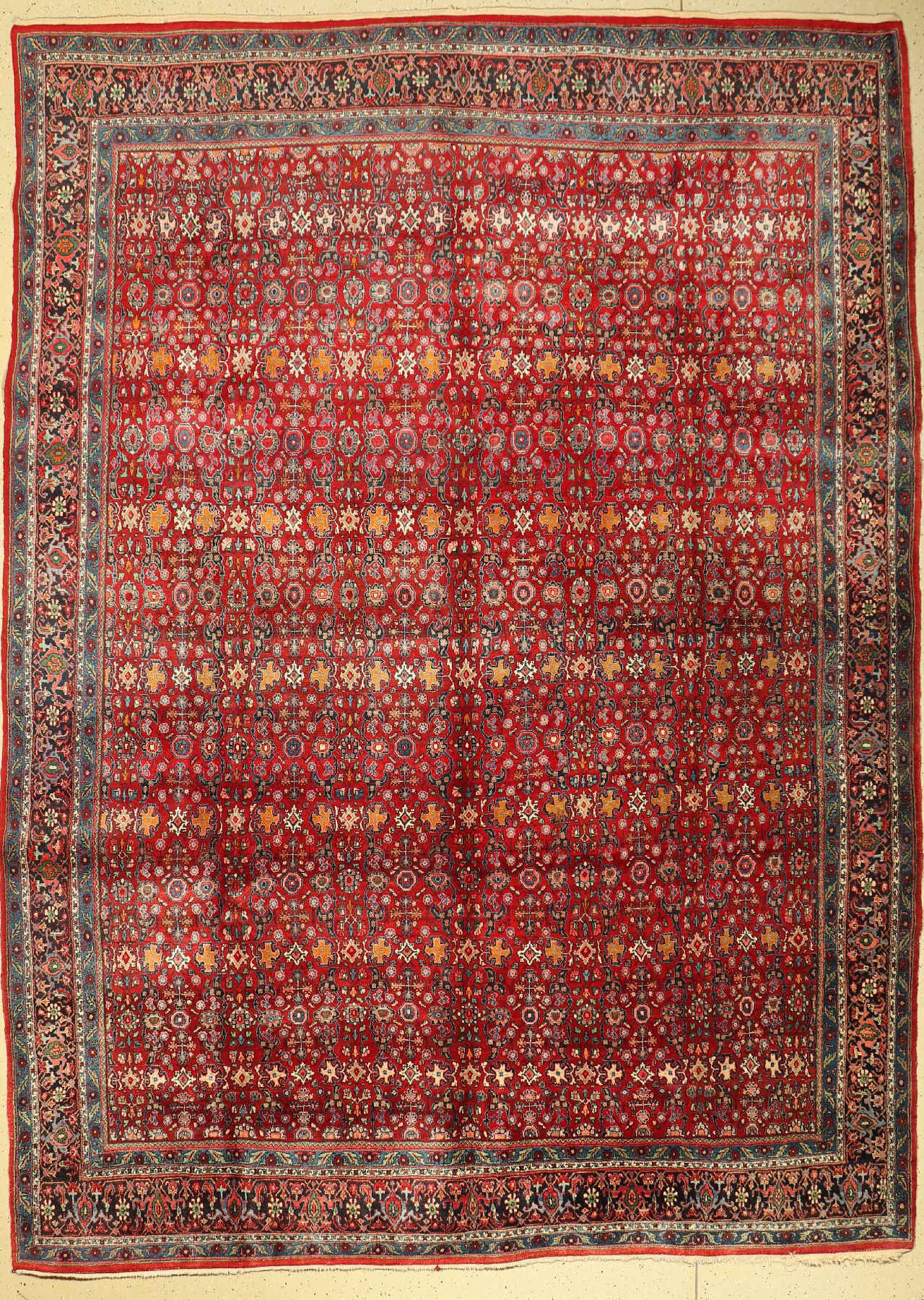 Bidjar alt, Persien, um 1940, Wolle auf Baumwolle, ca. 395 x 285 cm, EHZ: 2