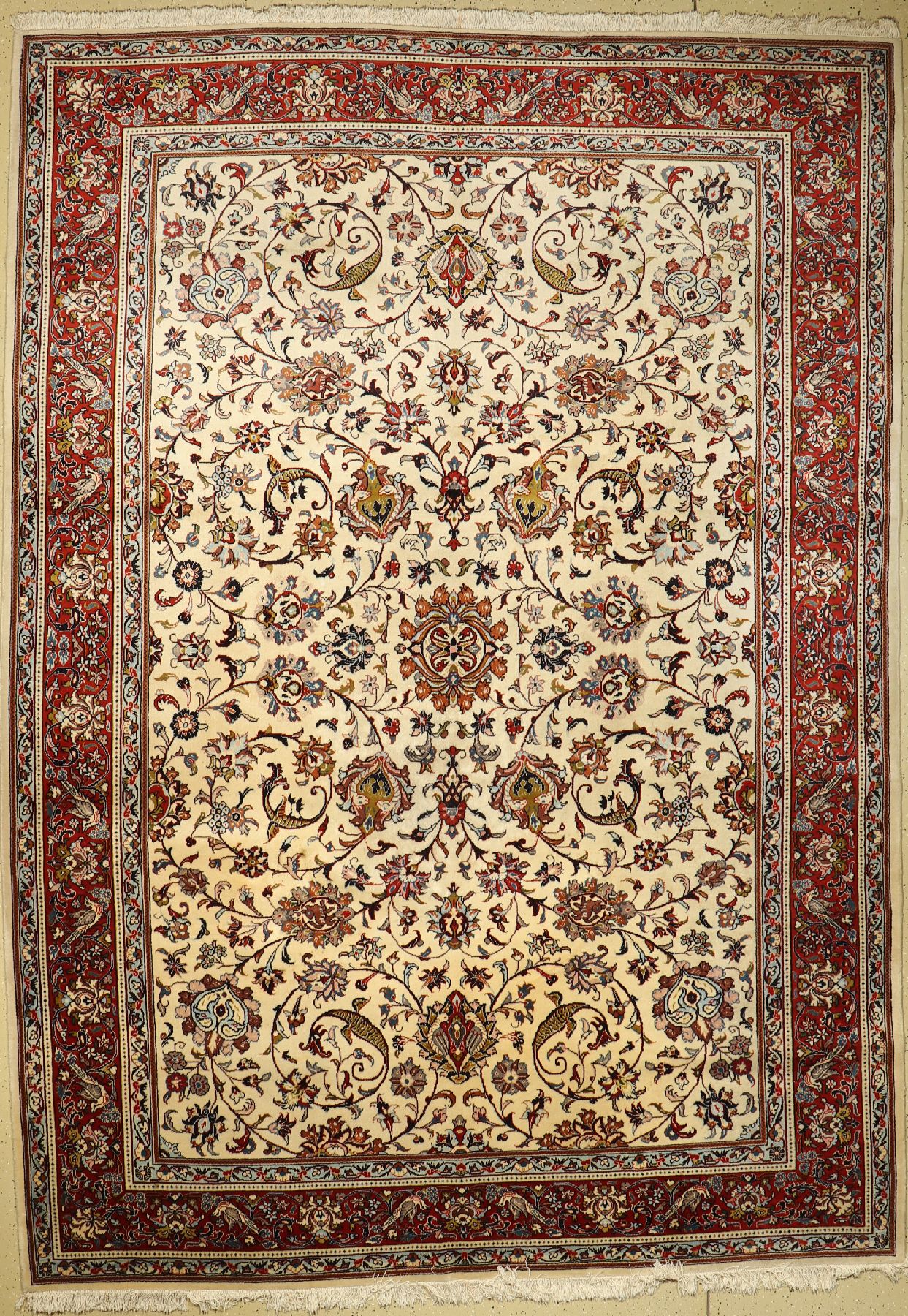 Sarogh alt, Persien, ca. 50 Jahre, Wolle auf Baumwolle, ca. 344 x 247 cm, EHZ: 2-3