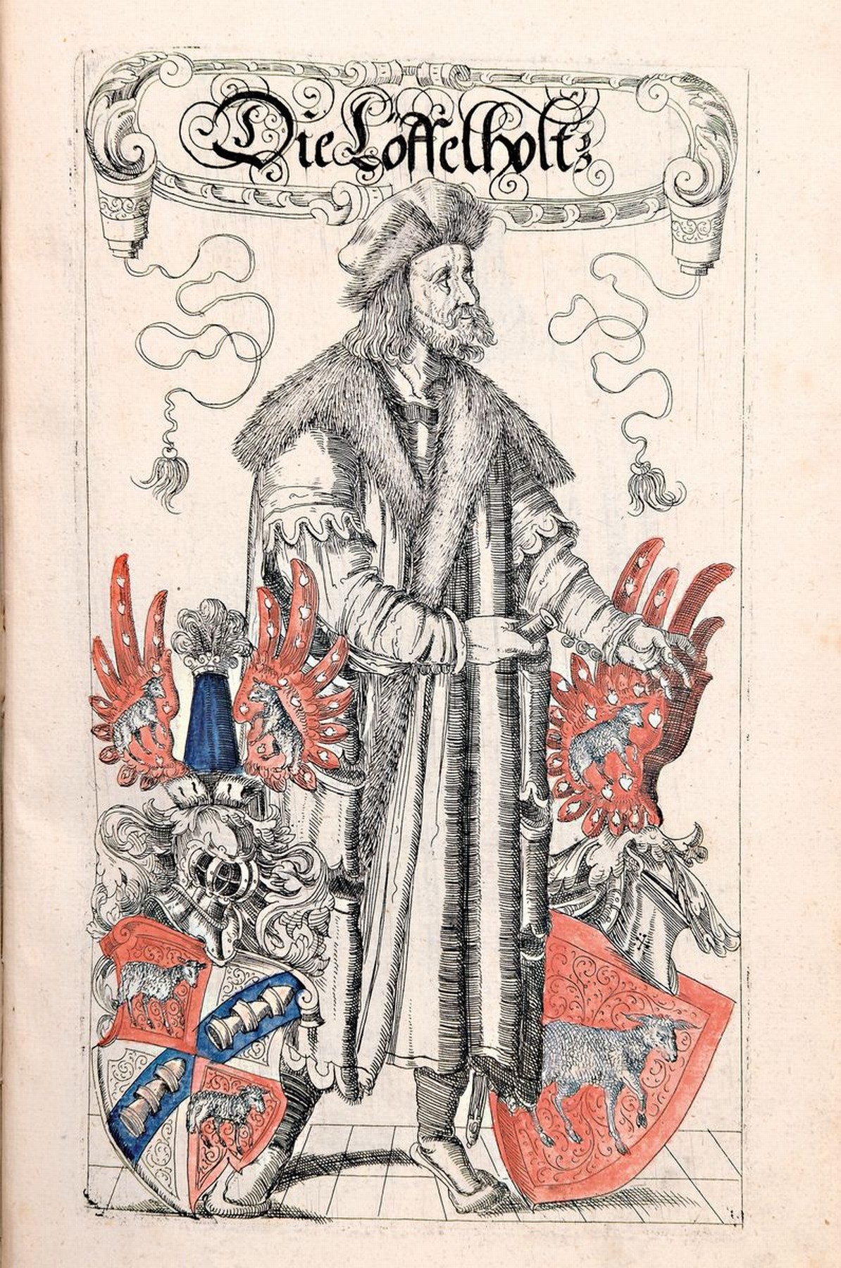 Geschlechterbuch, Nürnberg, um 1536, Register über das Geschlechterbuch, darinnen angezeicht wann und zu welcher Zeit ein jetliches Geschlecht in ...