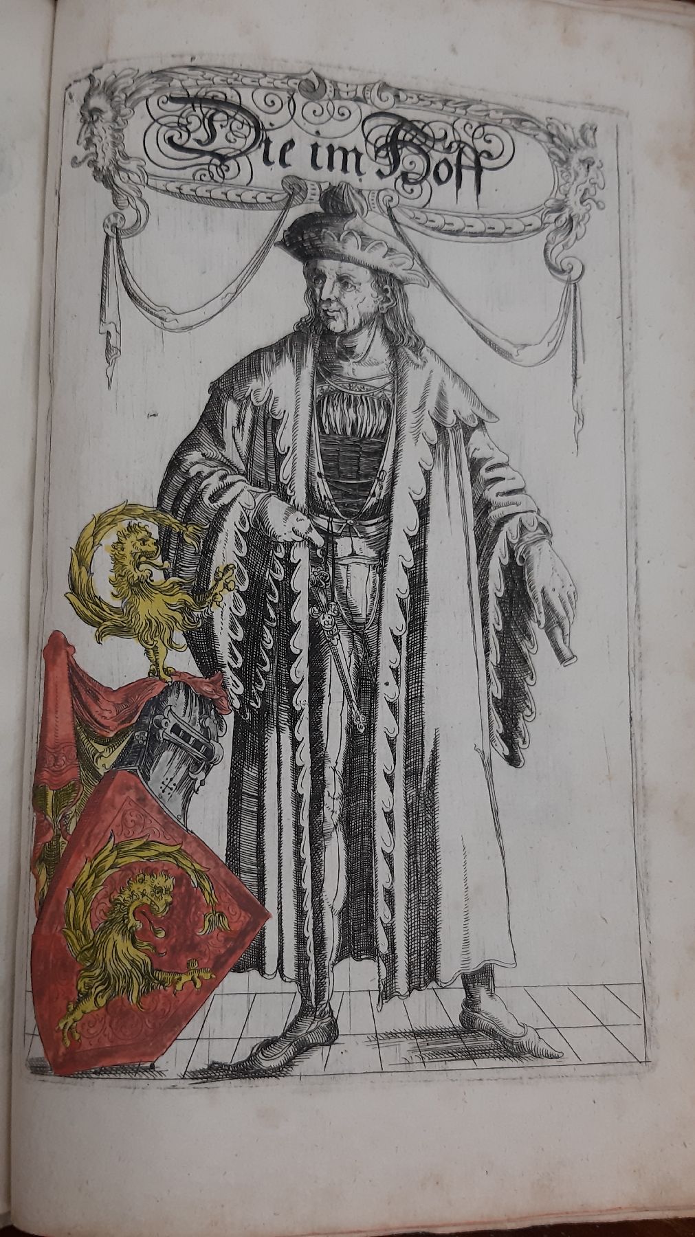 Detail b: Geschlechterbuch, Nürnberg, um 1536, Register über das Geschlechterbuch, darinnen angezeicht wann und zu welcher Zeit ein jetliches Geschlecht in ...