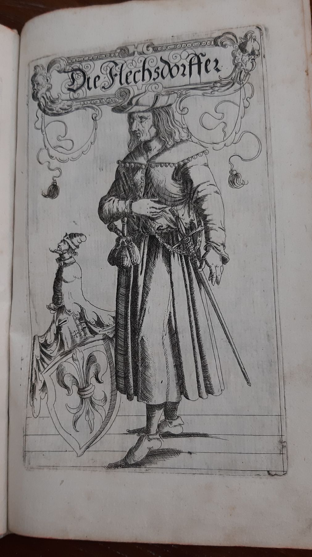 Detail e: Geschlechterbuch, Nürnberg, um 1536, Register über das Geschlechterbuch, darinnen angezeicht wann und zu welcher Zeit ein jetliches Geschlecht in ...