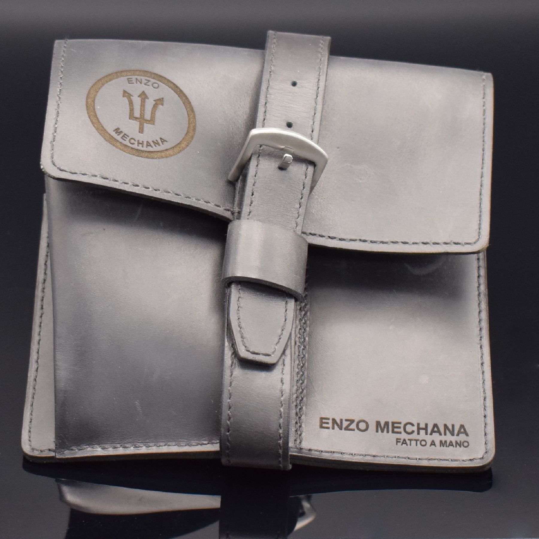 Detail i: ENZO MECHANA Acqua 1650FT Herrenarmbanduhr mit Tauchereigenschaften, um 2019, Automatik, massives verschr. Gehäuse m. Helium-Ventil, eins. drehb. ...