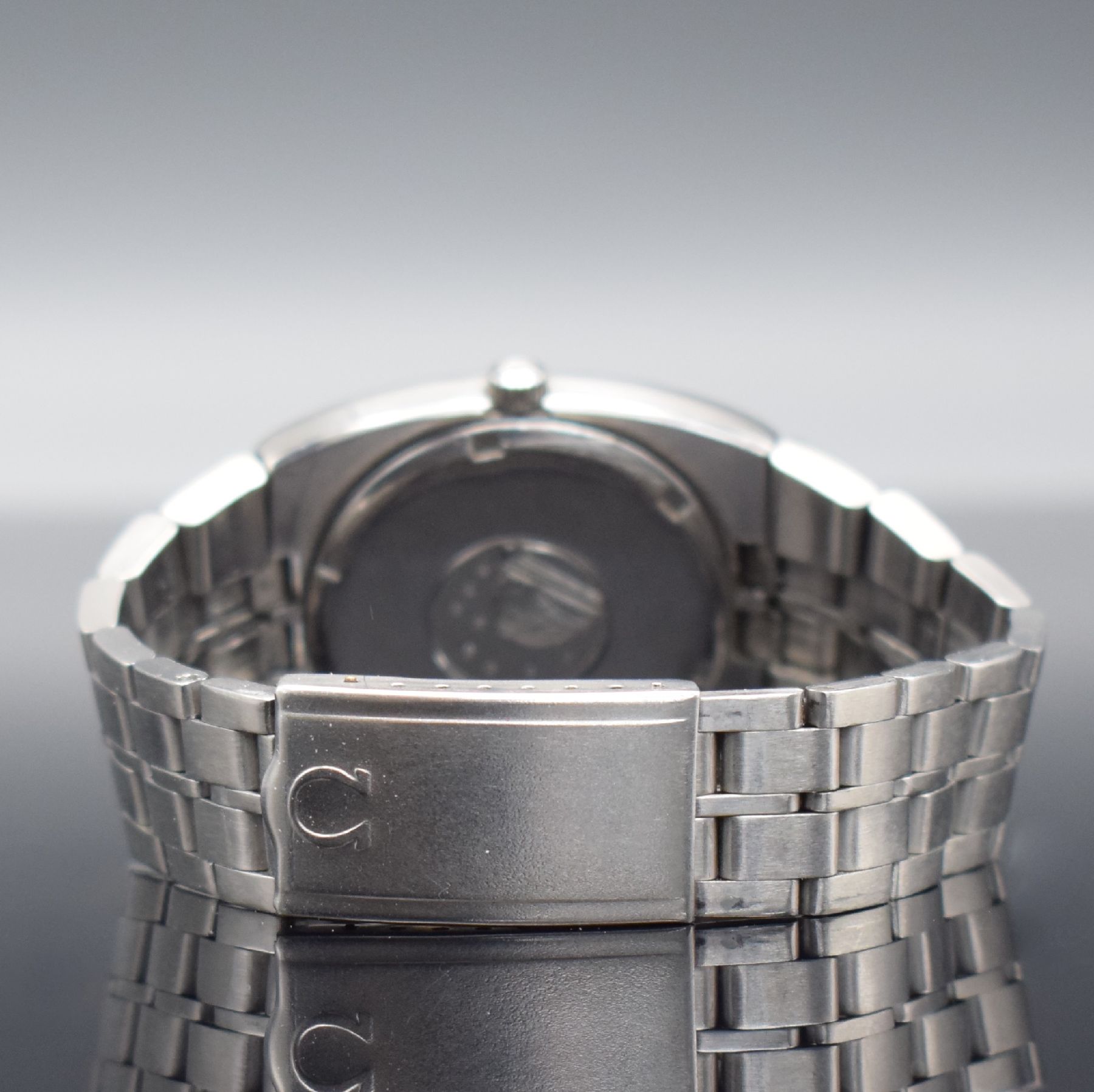 Detail d: Omega Constellation Chronometer Herrenarmbanduhr, Schweiz um 1969, Automatik, Ref. 166.066-168.046, Edelstahlgeh. inkl. orig. Gliederband m. ...