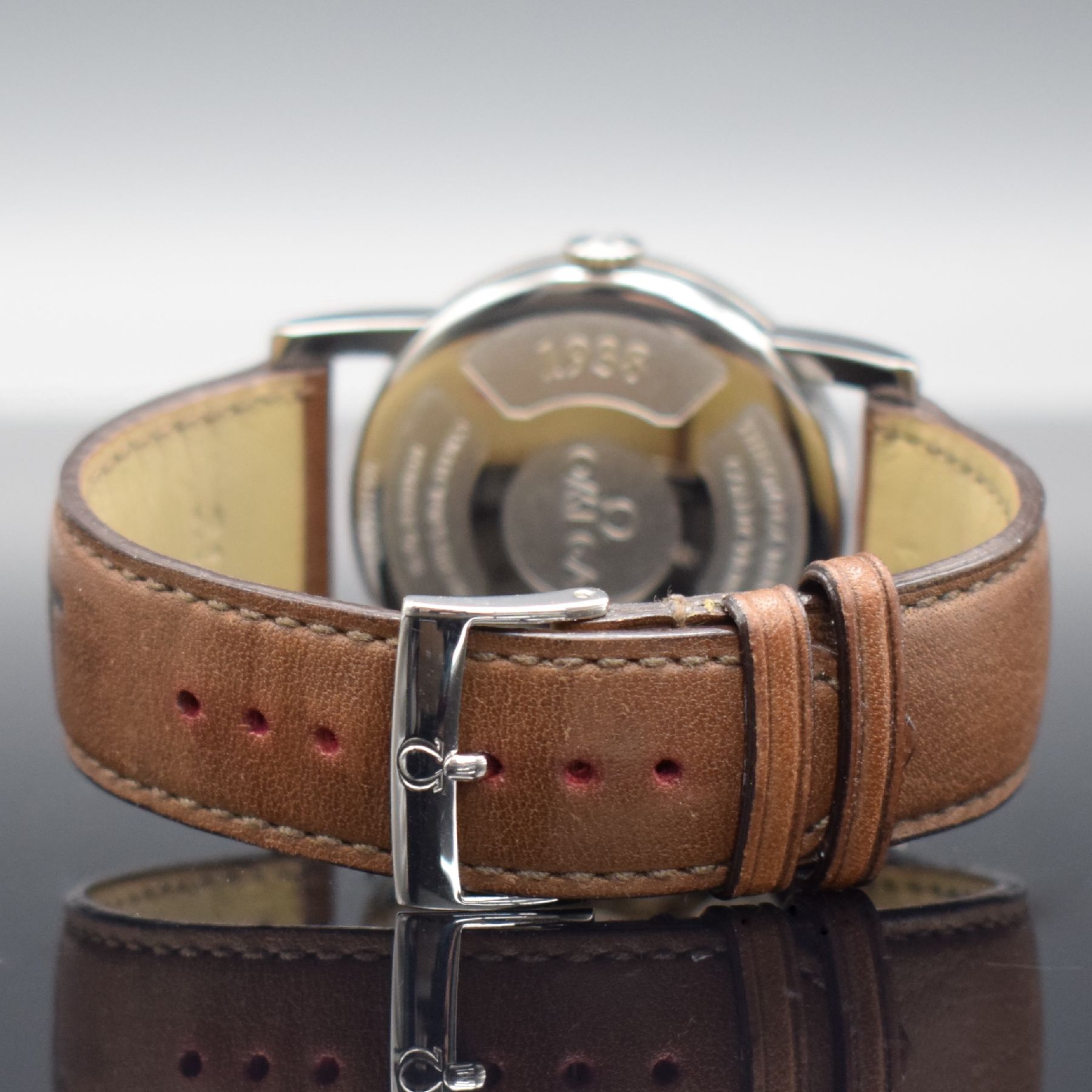 Detail d: OMEGA 1938 The Pilot's Watch limitierte Herrenarmbanduhr, Schweiz 2000, Ref. 167 2000, Automatik, auf 4938 Stück limitiertes Sondermodell aus ...