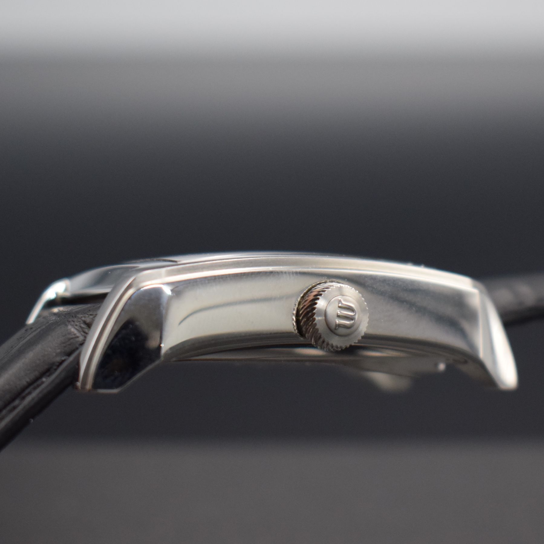 Detail e: MAURICE LACROIX Herrenarmbanduhr Serie Pontos Réserve de Marche, Schweiz um 2008, Automatik, Ref. PT6157, beids. vergl. Edelstahlgeh., Boden 4-fach ...