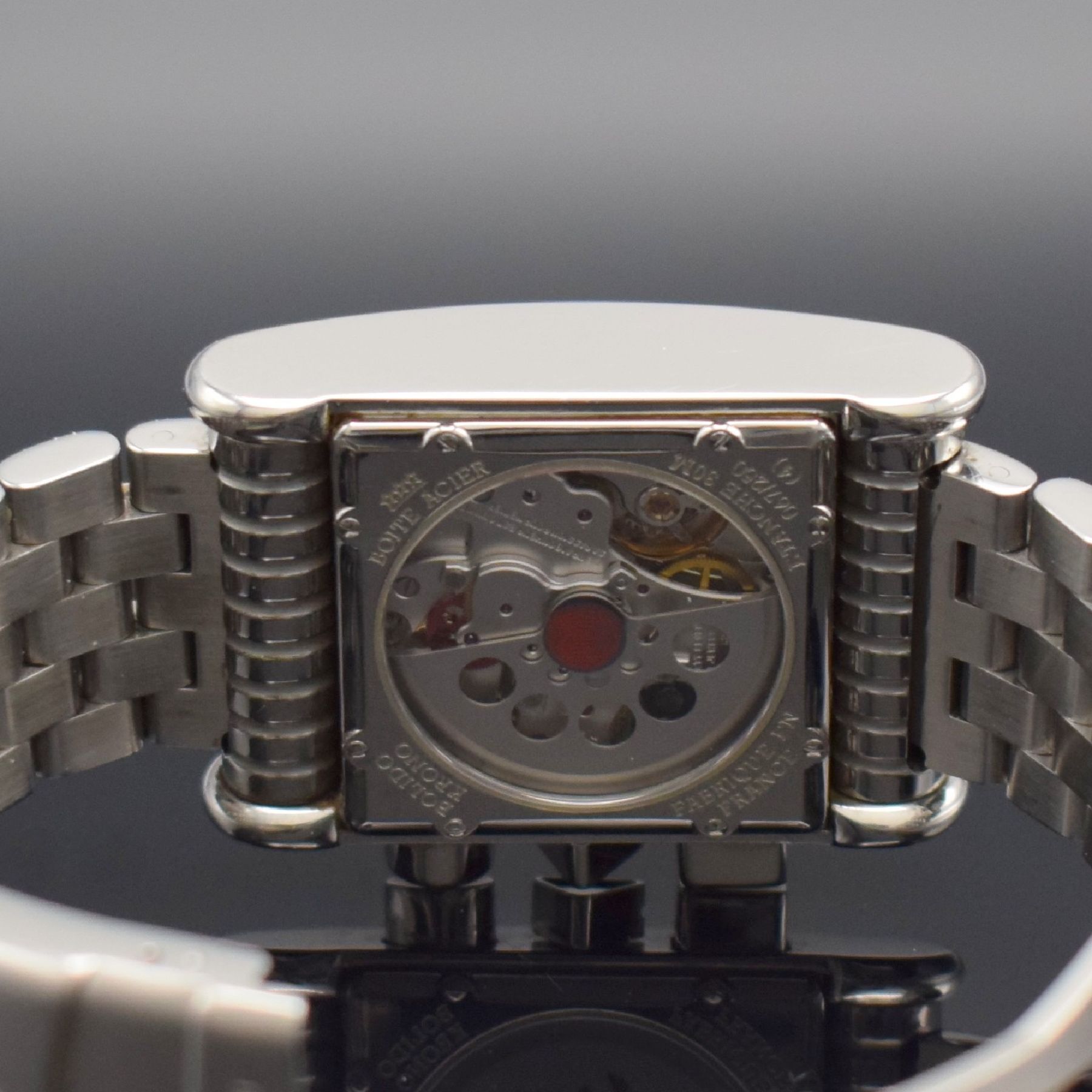 Detail g: ALAIN SILBERSTEIN Bolido Krono ausgefallene & limitierte Herrenarmbanduhr m. Chronograph, Frankreich um 2000, Automatik, ausverkauftes, auf 250 ...