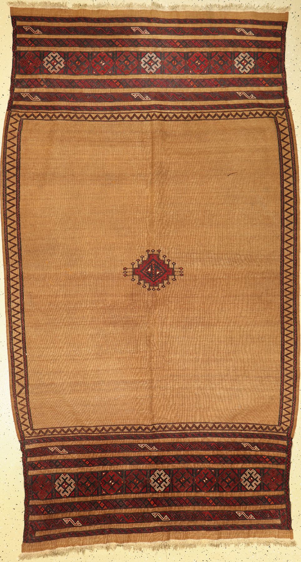 Belutsch Sofreh alt, Persien, um 1930, Wolle auf Wolle, ca. 244 x 138 cm, EHZ: 2-3
