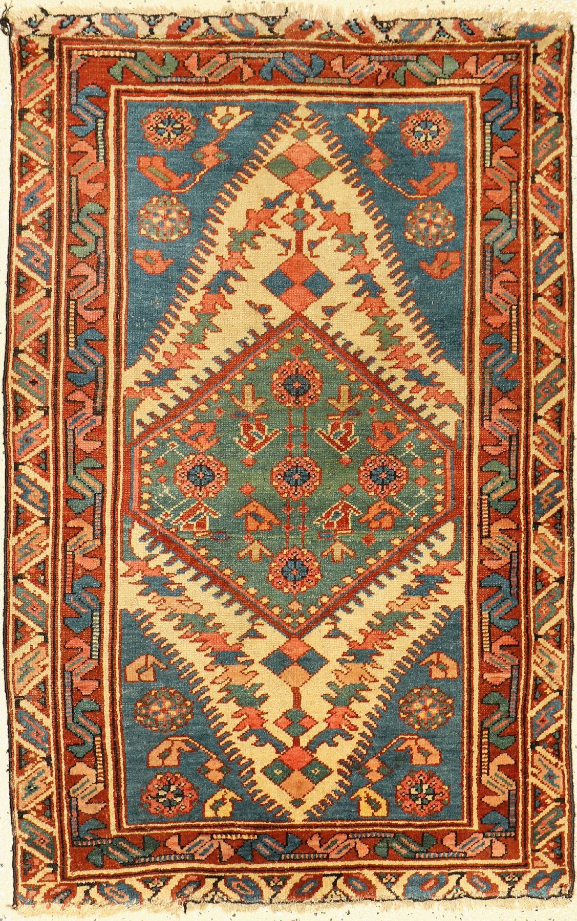 Gharadjeh antik,Persien, um 1900, Wolle auf Baumwolle, ca. 124 x 80 cm, EHZ: 4