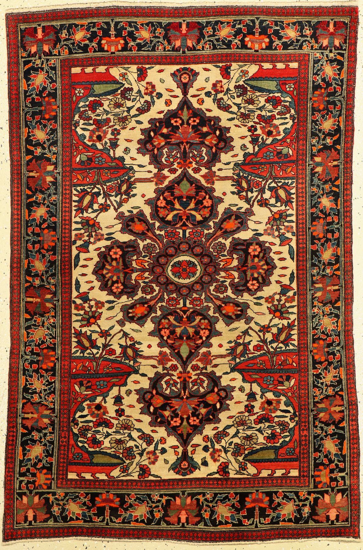 Farahan antik, Persien, um 1900, Korkwolle,ca. 151 x 100 cm, EHZ: 3, (gereinigt)