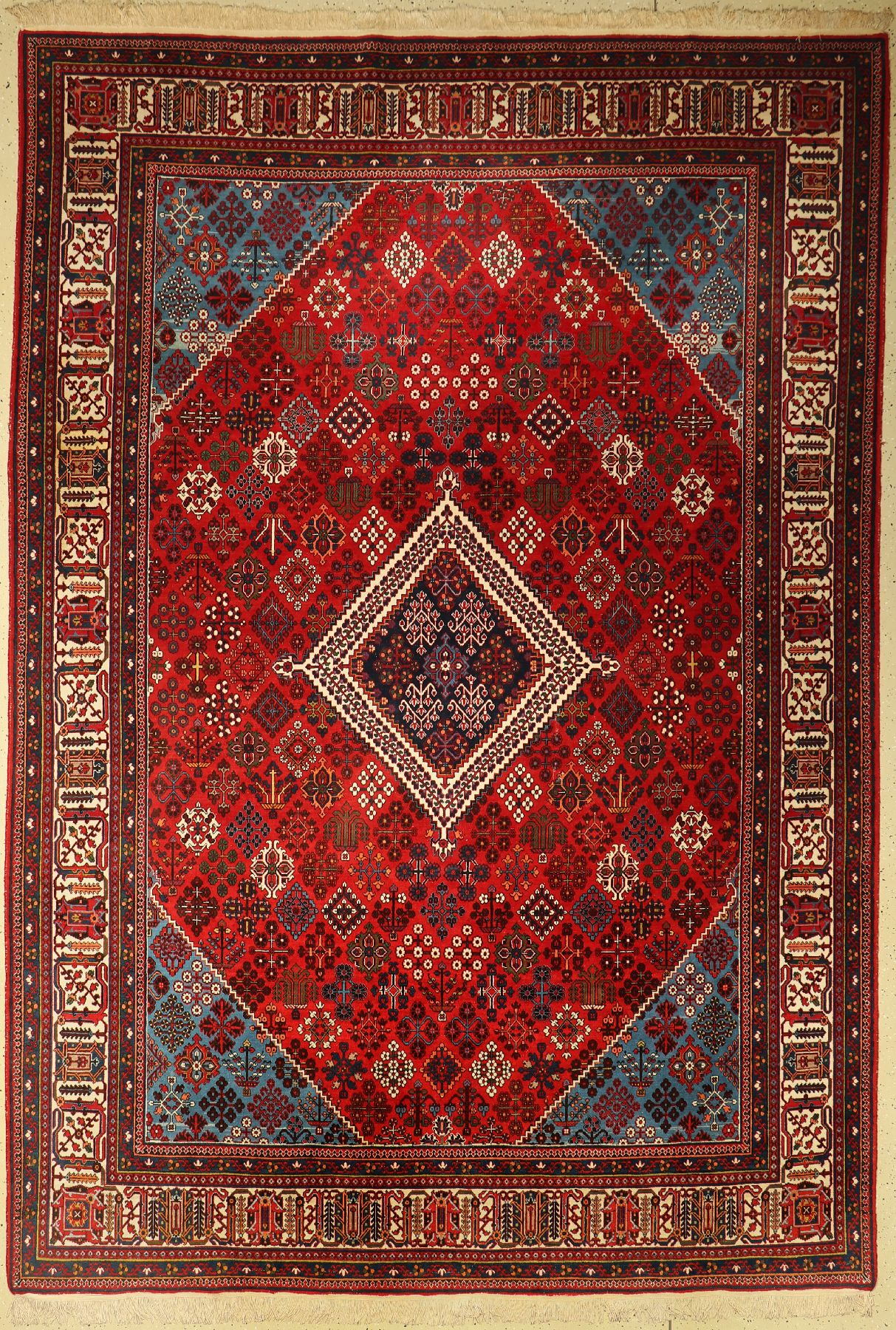 Meymeh alt, Persien, um 1940, Wolle auf Baumwolle, ca. 340 x 240 cm, EHZ: 2-3