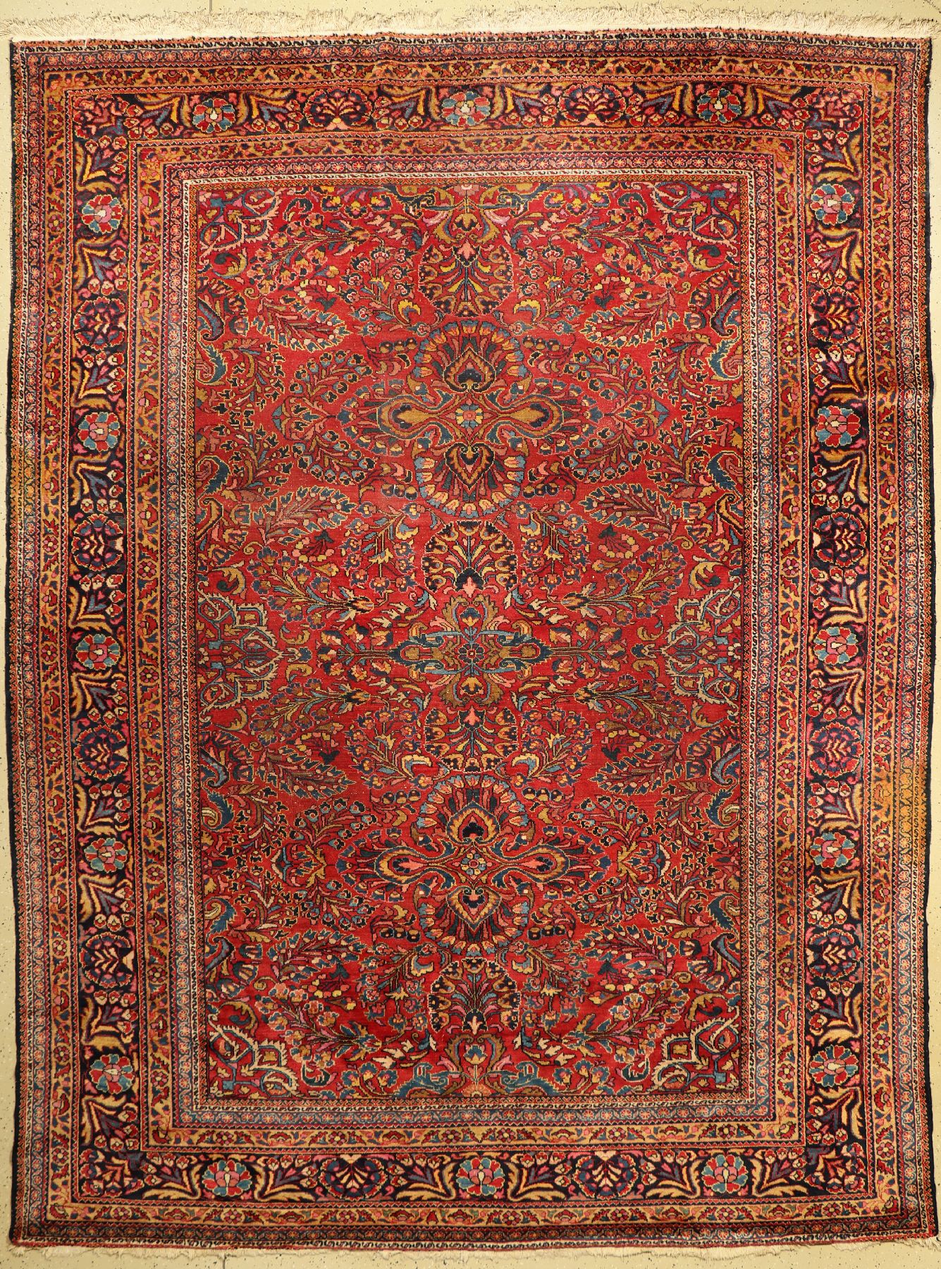 Lilian alt, Persien, um 1930, Wolle auf Baumwolle, ca. 258 x 272 cm, EHZ: 4