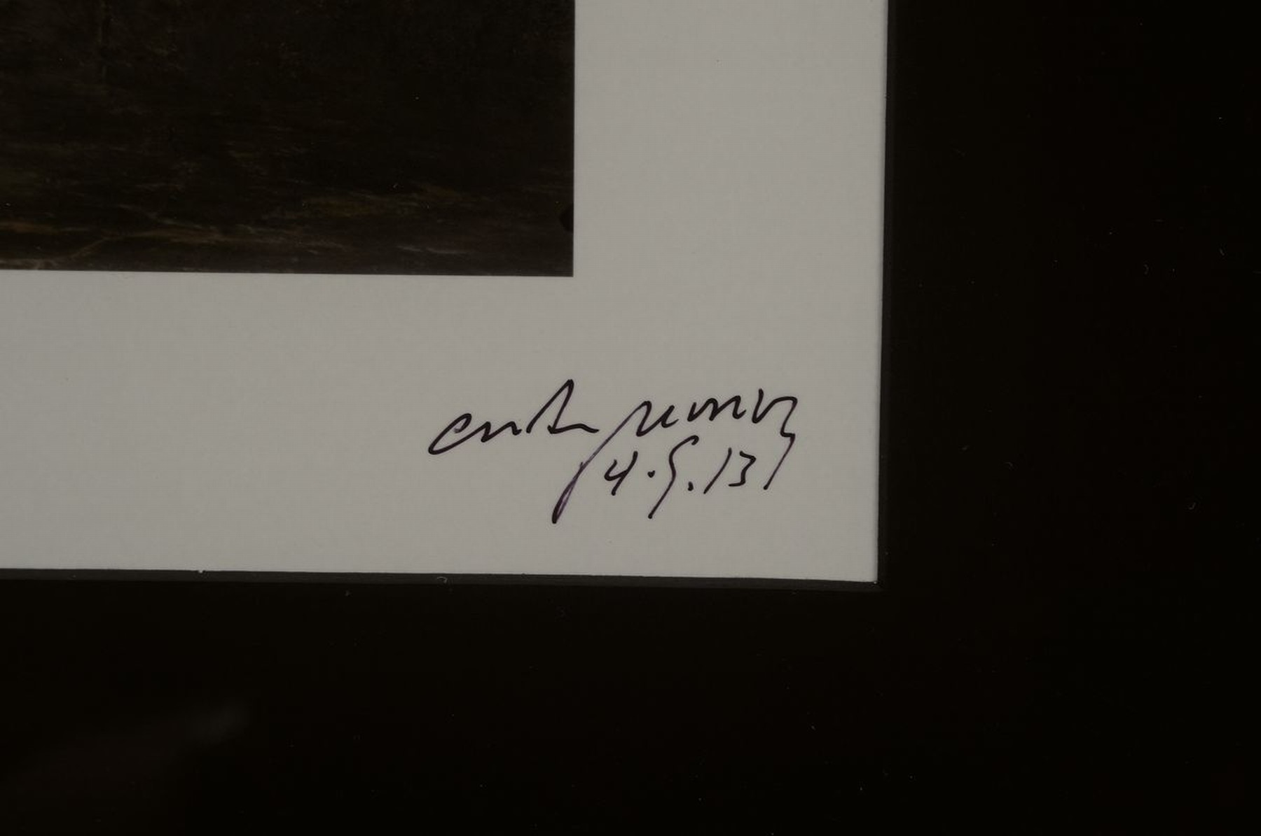 Detail a: Craig Morey, geb. 1952 Fort Wayne/USA, Aktfotografie, handsigniert,rückseitig mit Zertifikat, PP., unter Glas, Rahmen, ca. 56 x 46 cm, dat.
