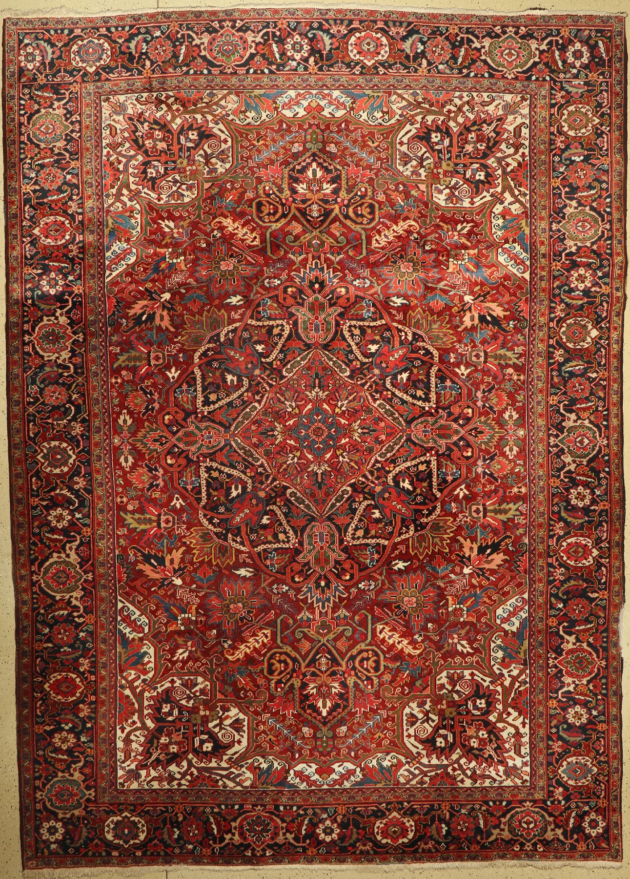 Heriz alt, Persien, um 1950, Wolle auf Baumwolle, ca. 403 x 296 cm, EHZ: 3