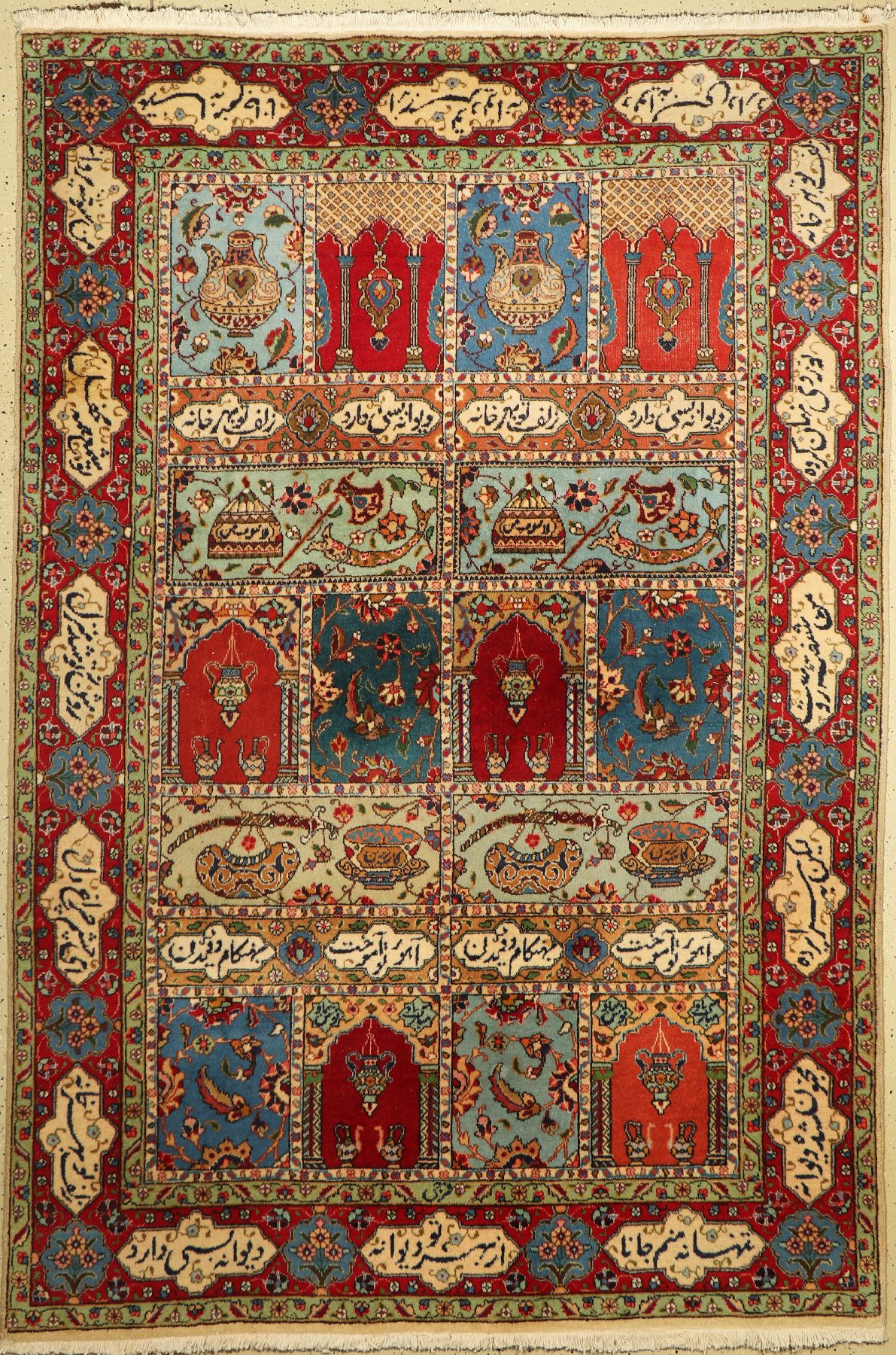 Täbriz alt, Persien, um 1940, Wolle auf Baumwolle, ca. 284 x 193 cm, EHZ: 3