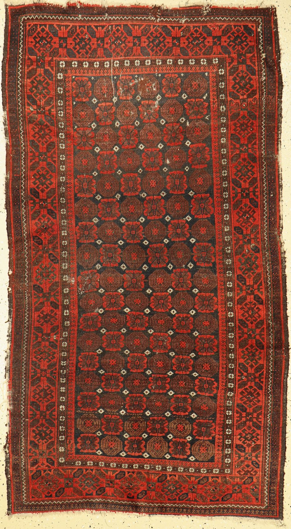 Belutsch antik, Persien, Ende 19.Jhd, Wolleauf Wolle, ca. 187 x 110 cm, EHZ: 5