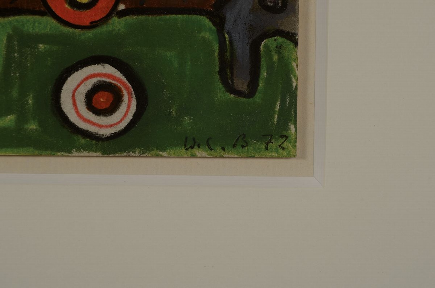 Detail a: Walter L. Brendel, 1923 Ludwigshafen-2013 Prien am Chiemsee, Studium an der Akademie München bei Karl Casper, Mitglied der Künstlergemeinschaft ...