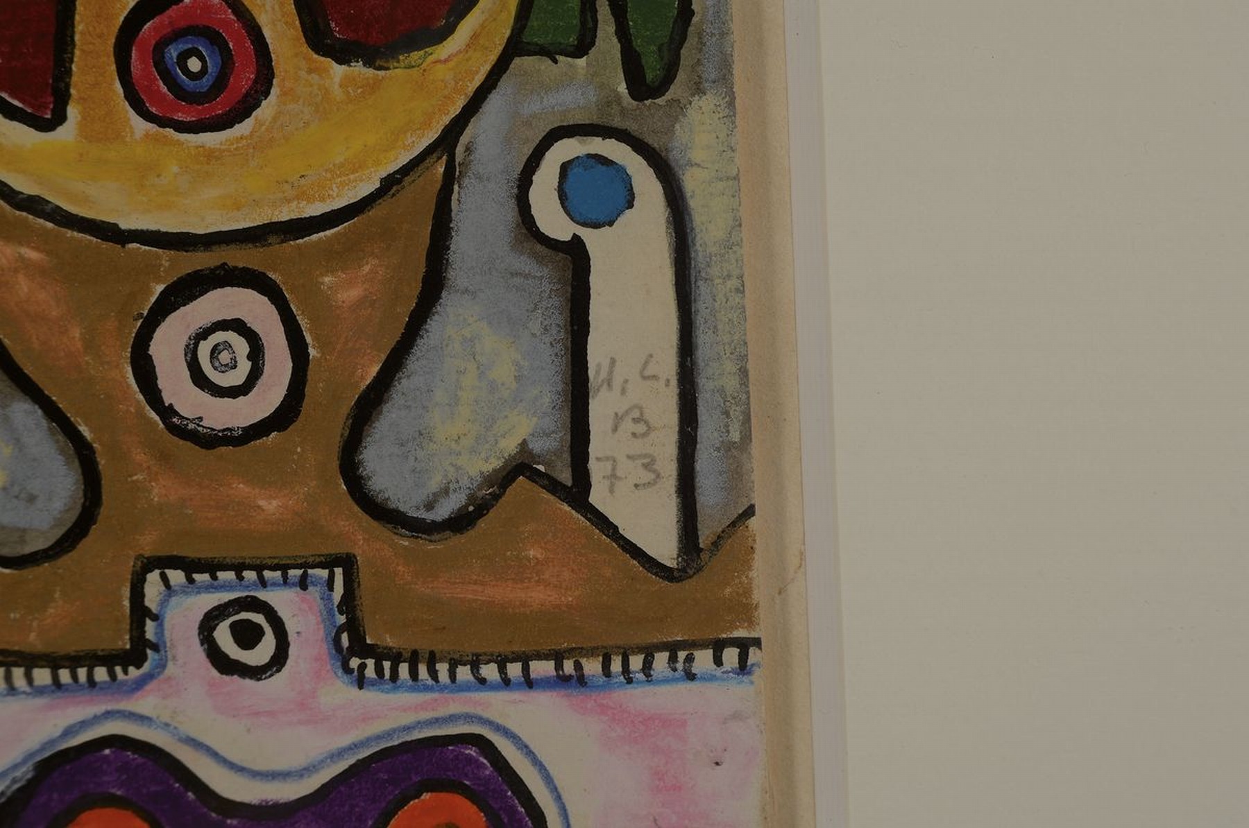 Detail c: Walter L. Brendel, 1923 Ludwigshafen-2013 Prien am Chiemsee, Studium an der Akademie München bei Karl Casper, Mitglied der Künstlergemeinschaft ...