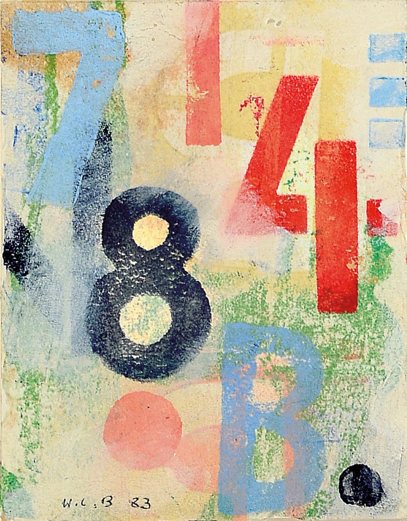 Detail e: Walter L. Brendel, 1923 Ludwigshafen-2013 Prien am Chiemsee, Studium an der Akademie München bei Karl Casper, Mitglied der Künstlergemeinschaft ...