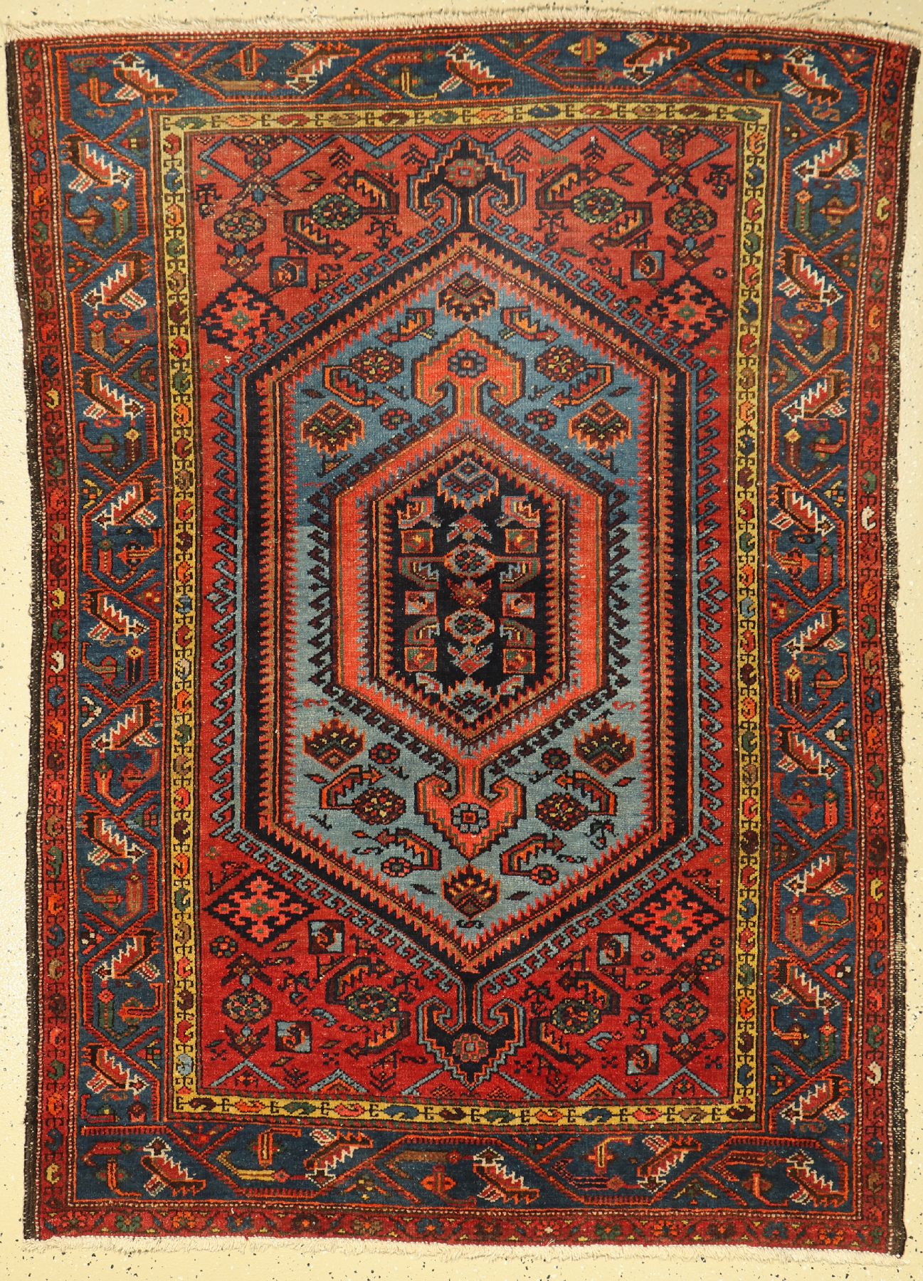 Hamadan alt, Persien, um 1930, Wolle auf Baumwolle, ca. 181 x 135 cm, EHZ: 3